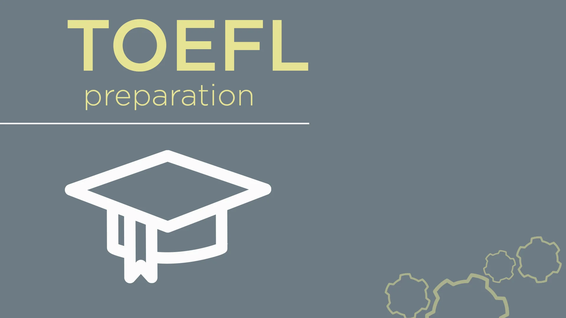 TOEFL Preparation: Expand Your Knowledge