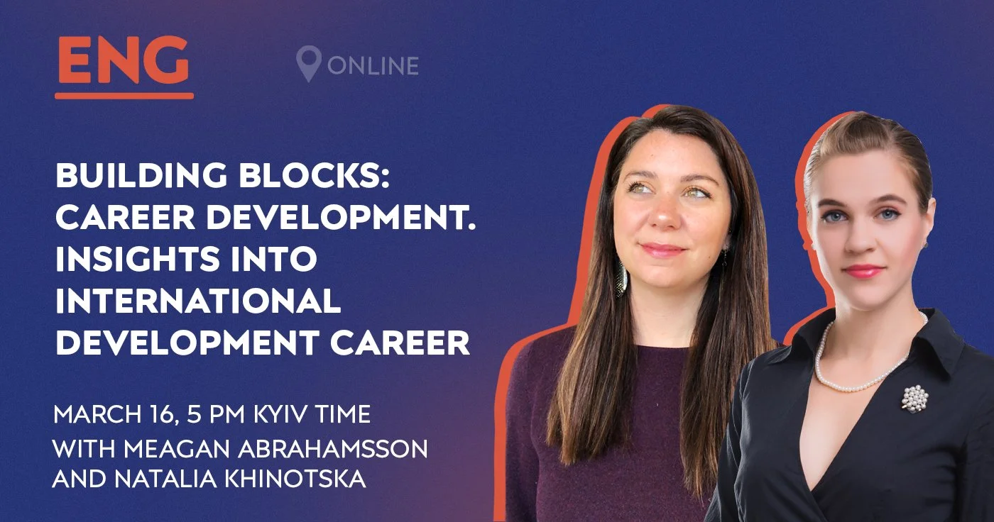 Building Blocks: Career Development. Insights into International Development Career