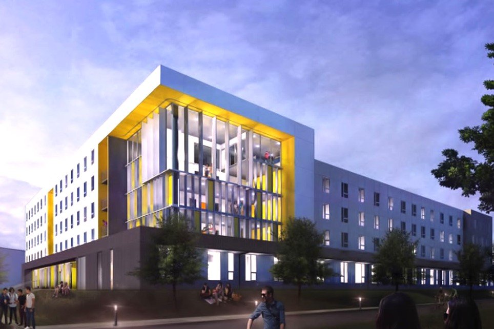 UC Merced 2020 Expansion Bldg 3D Housing