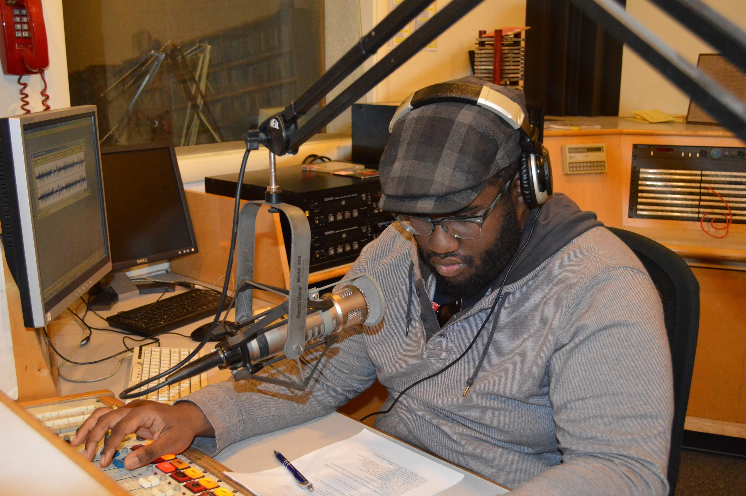  KPFA On-Air Studio 