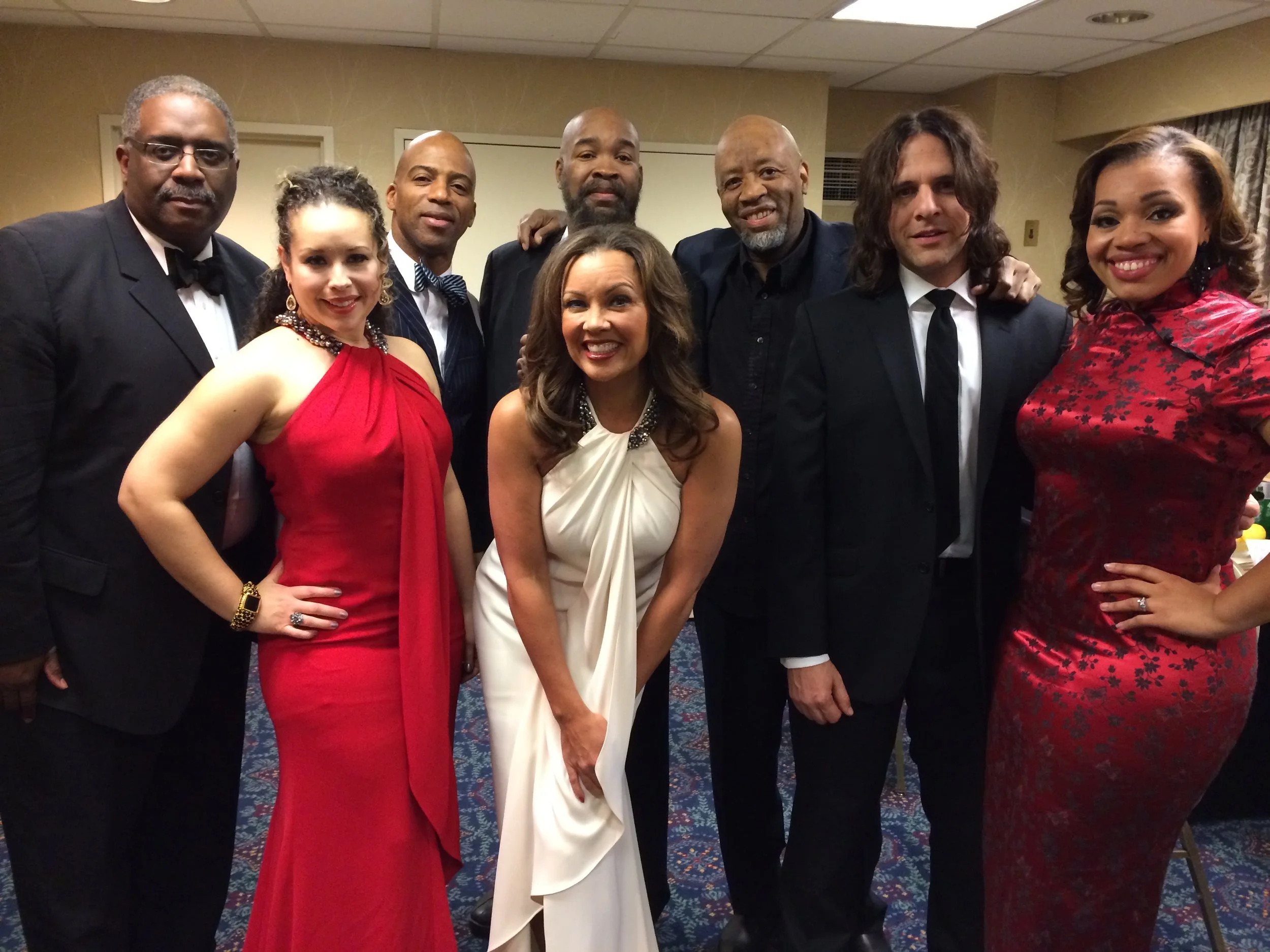 Vanessa Williams and band