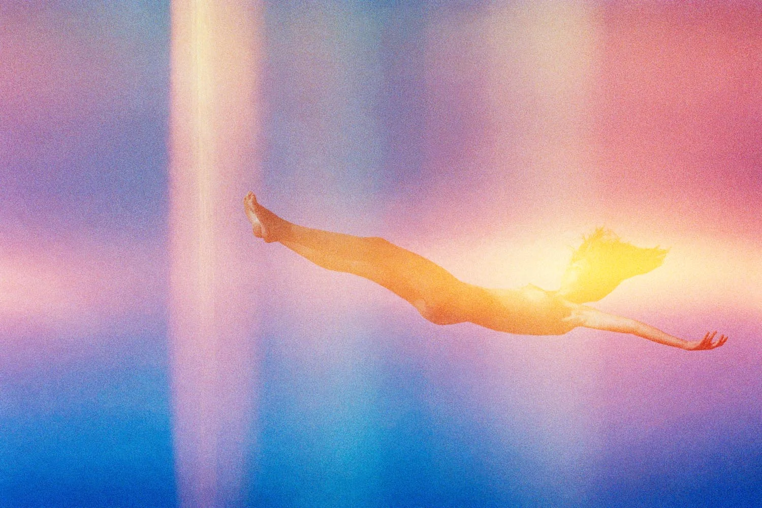    Falling (Light Leak),  2013  