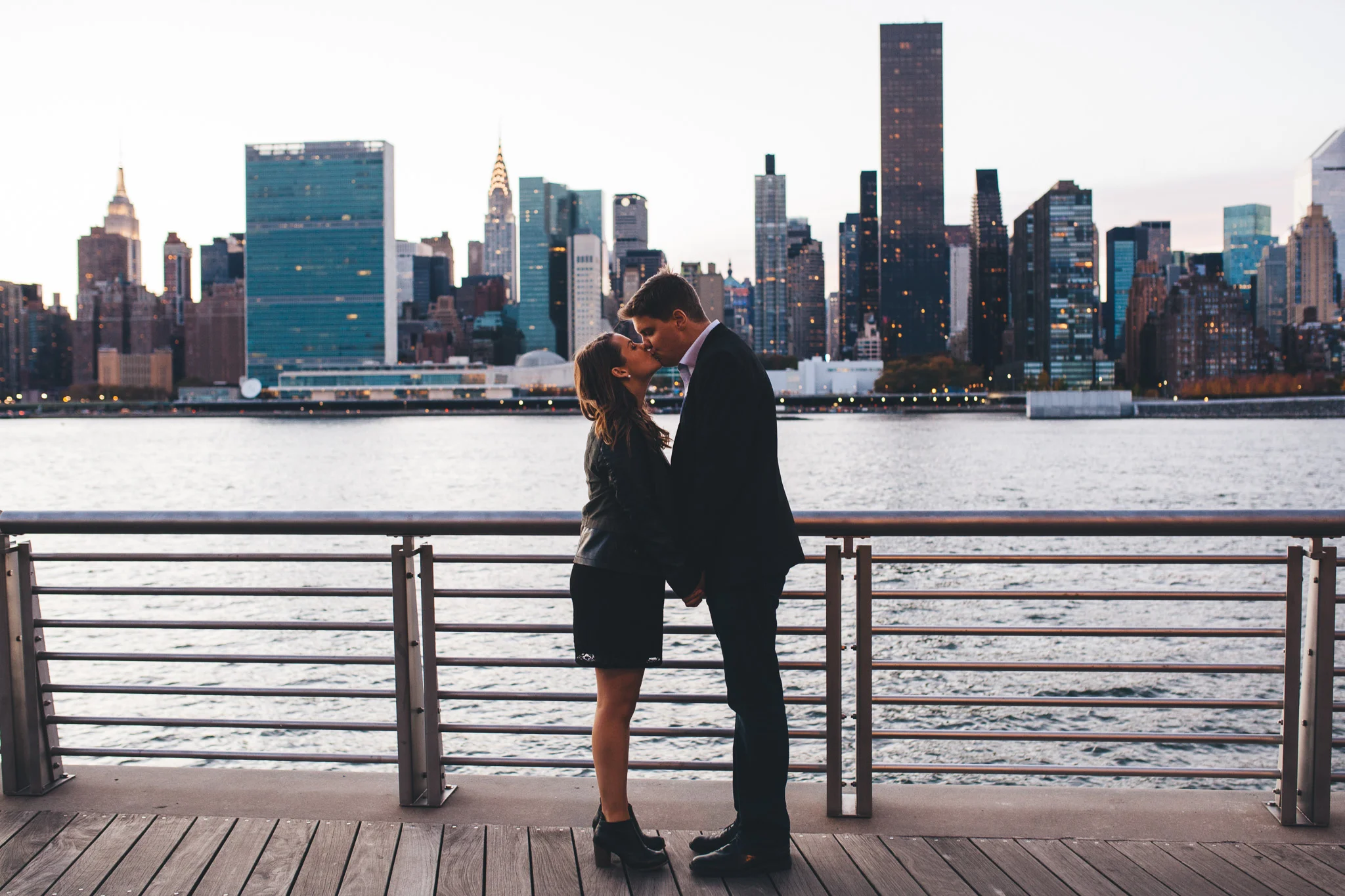 Jason & Kathleen // NYC Engagement — Shadi Garman Photography