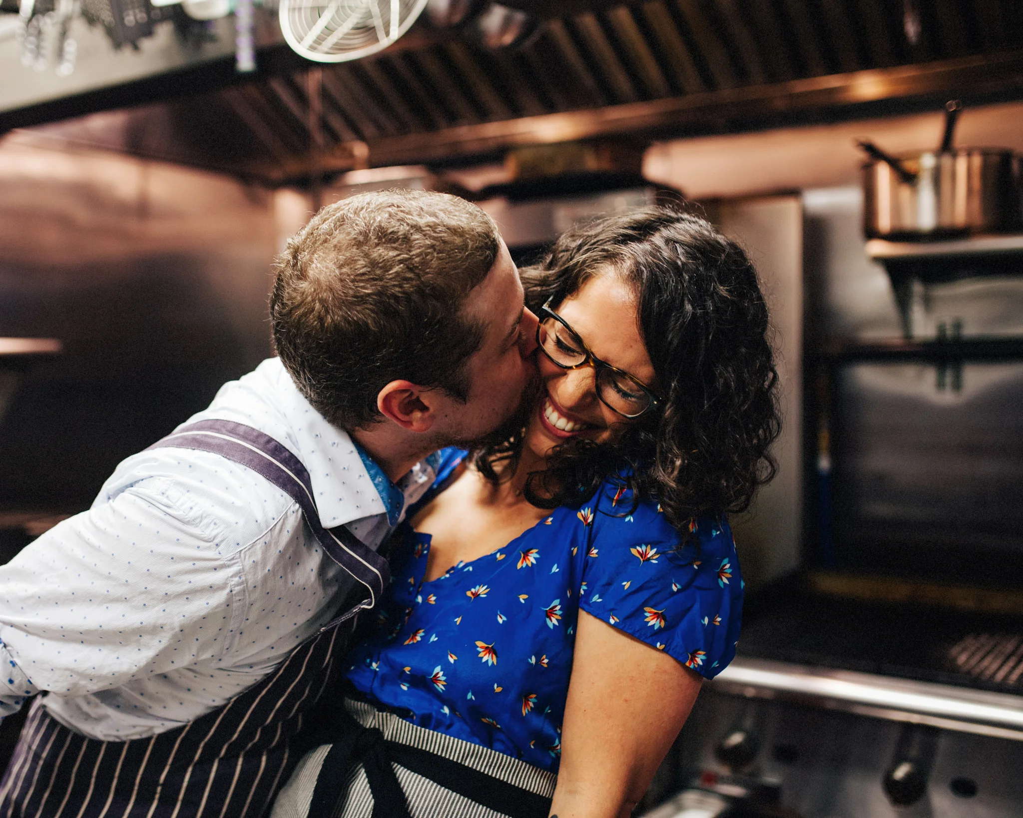 Cooking Themed Engagement Session | NYC Engagement