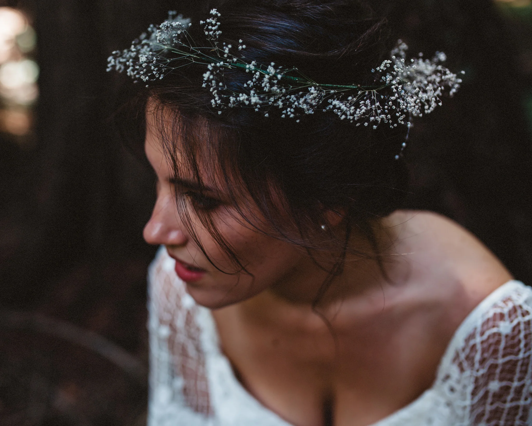 Bridal Portrait | Lace Wedding Dress | Grace Loves Lace Gown