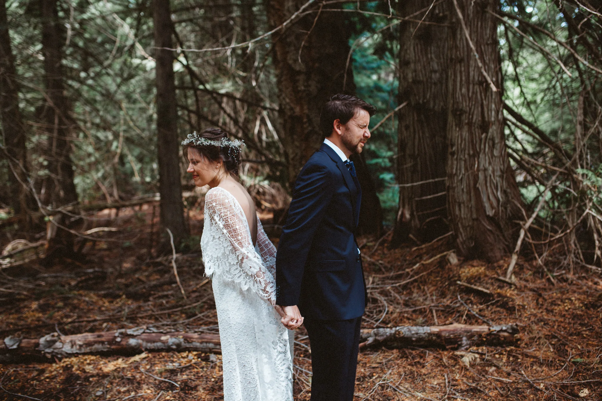 First Look | Mazama Wedding | PNW Wedding