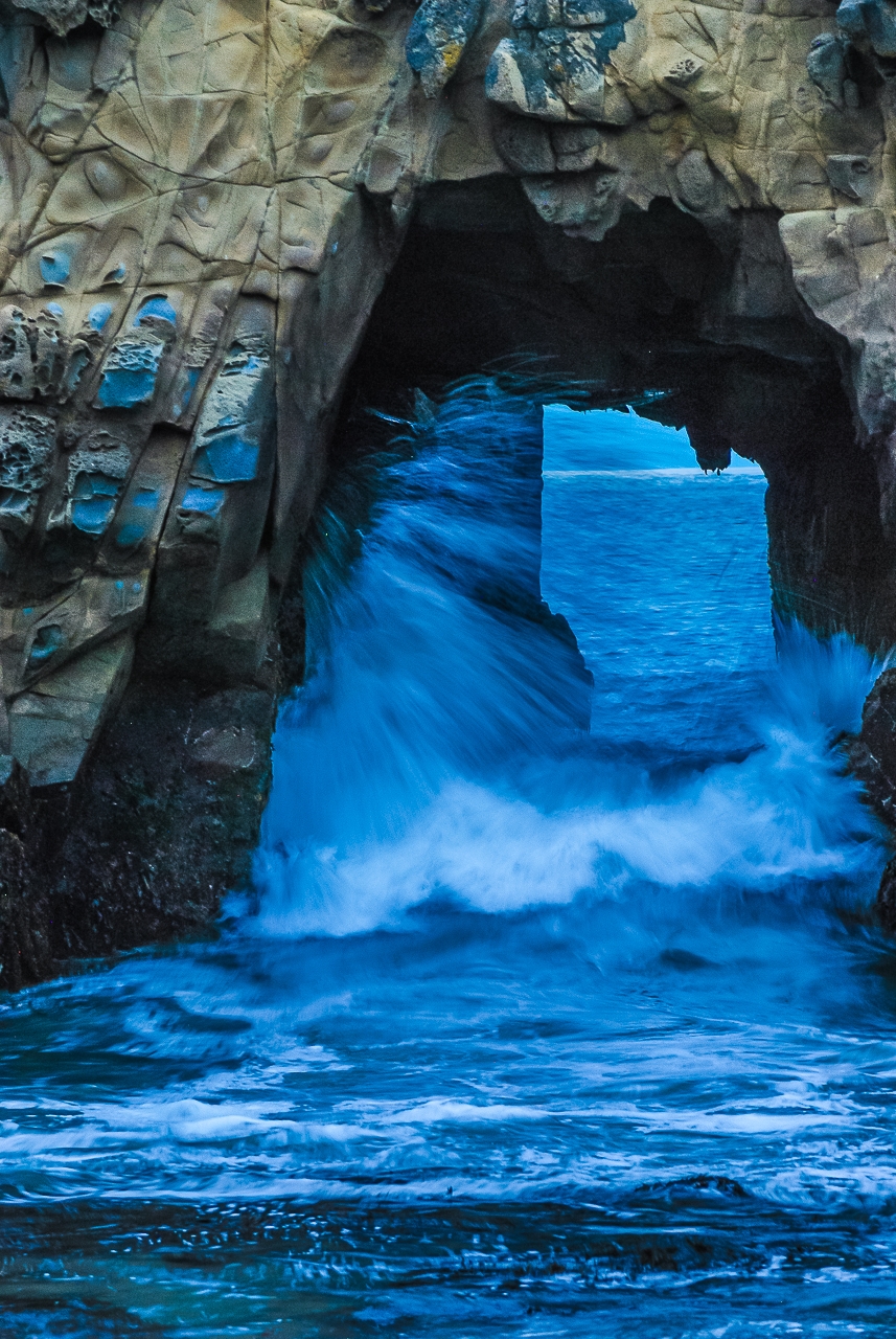 P:acific Ocean Big Sur Wave-Cave Sculpture 