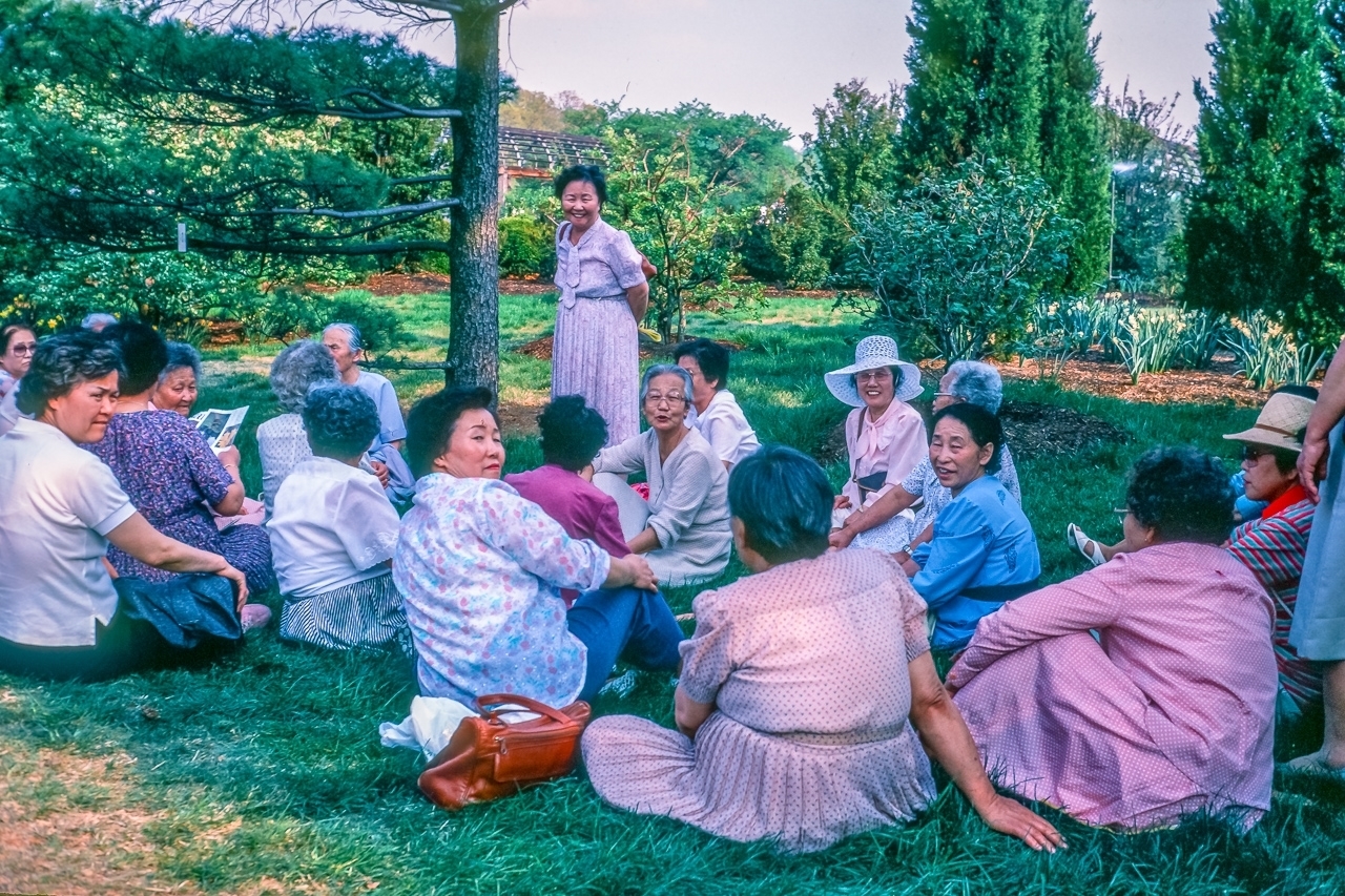 Japanese Women, Flowers from Japan