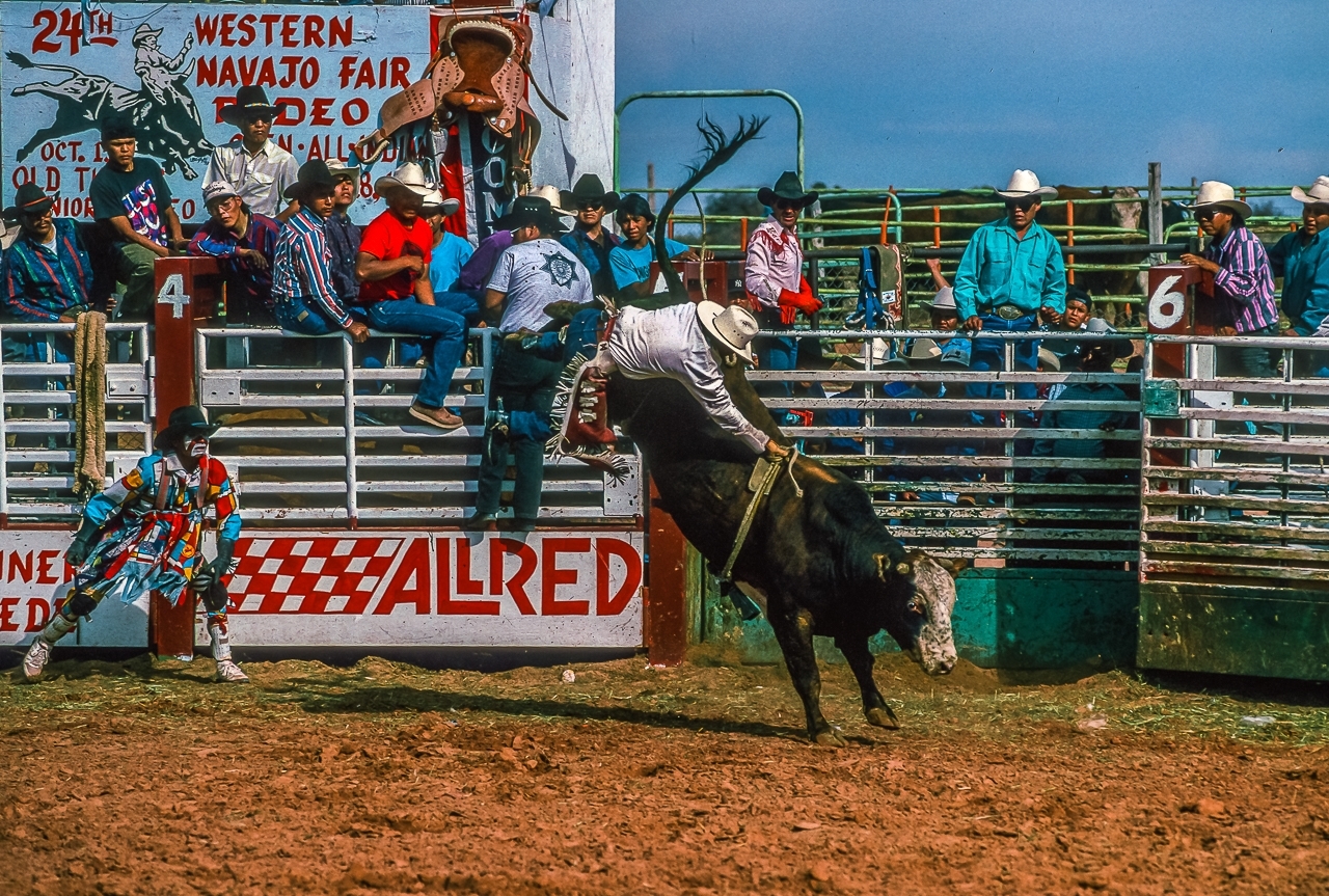 Navajo Bullriders Demand And Get Wild Action On Rank Bulls
