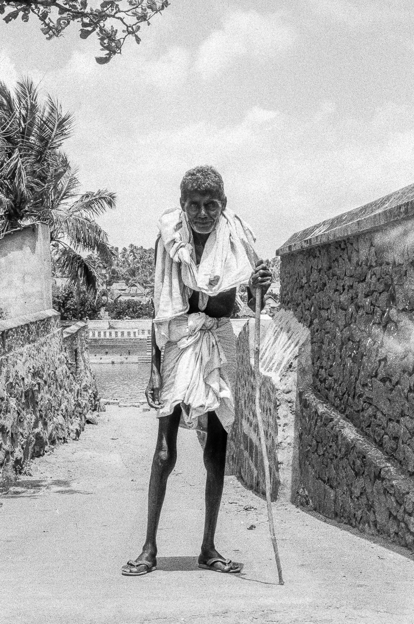 An Elder Fresh From His Public Bath: Father India