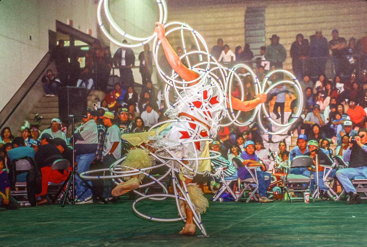 Hoop Dancer Enters The 4th Dimension, Powwow, Navajo Nation