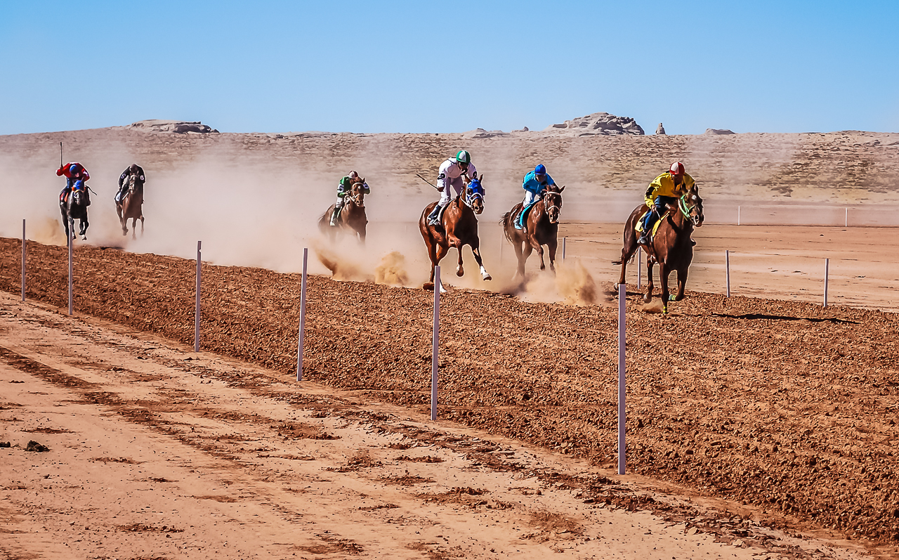 Exciting Open Horse Races in the Navajo Nation