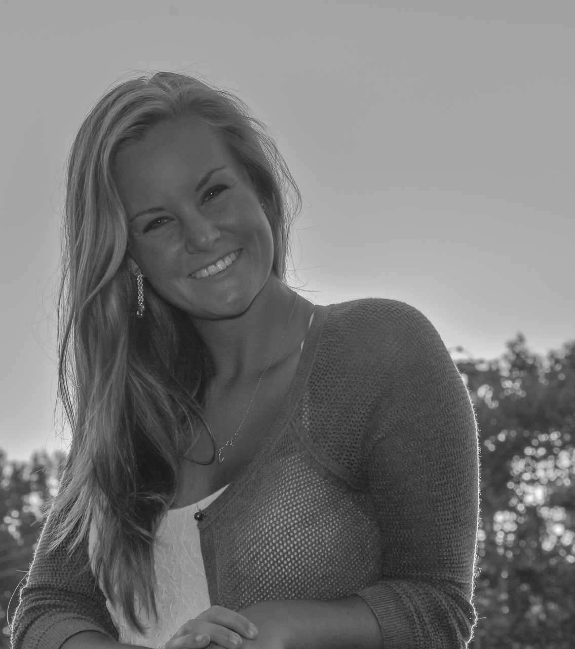 Allison in Black and White