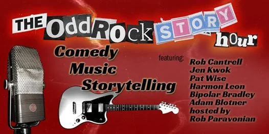 Stories set to music, featuring some of NYC’s finest comedic songwriters and performers—that’s what you get when comedian/musician Rob Paravonian brings his Odd Rock Comedy Hour to Storyfest , the PIT’s mid-summer storytelling festival ! Featuring: Rob Cantrell (NBC, HBO, Comedy Central) Jen Kwok (Comedy Central, PBS, Rolling Stone) Pat Wise (Audio Snacks, Cool Show Not Lame) Harmon Leon (Vice, Tale, Author) Bipolar Bradley (Sidewalk) Adam Blotner (Edinburgh Fringe, Funny or Die) Hosted by Rob Paravonian (SiriusXM, Comedy Central, Dutch Public Television that one time) https://www.facebook.com/events/1718386864876459/