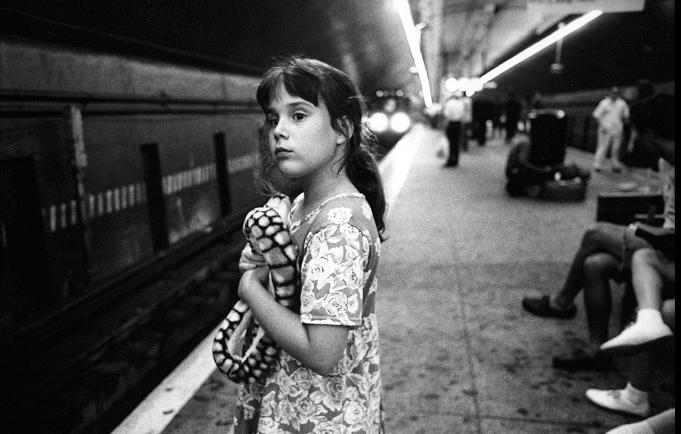 Waiting for the IRT, 1994 NYC