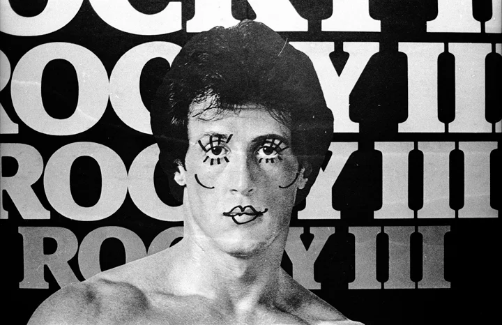 Rocky III, Times Square Subway NYC 1982