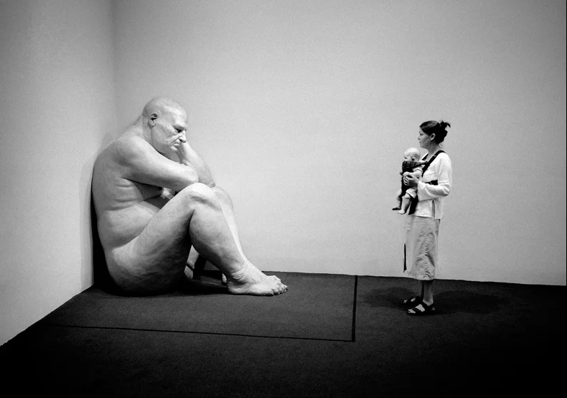 Ron Mueck's "Untitled (Big) Man" - Hirshhorn Museum