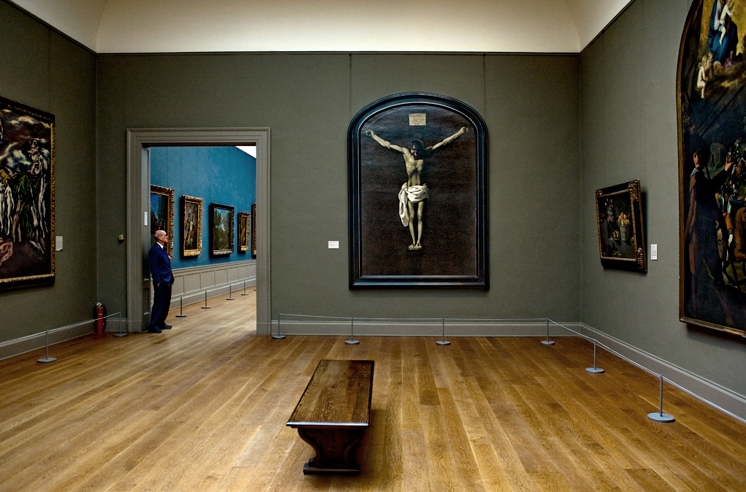 Zurburan's "The Crucifixion" at the Met, NYC