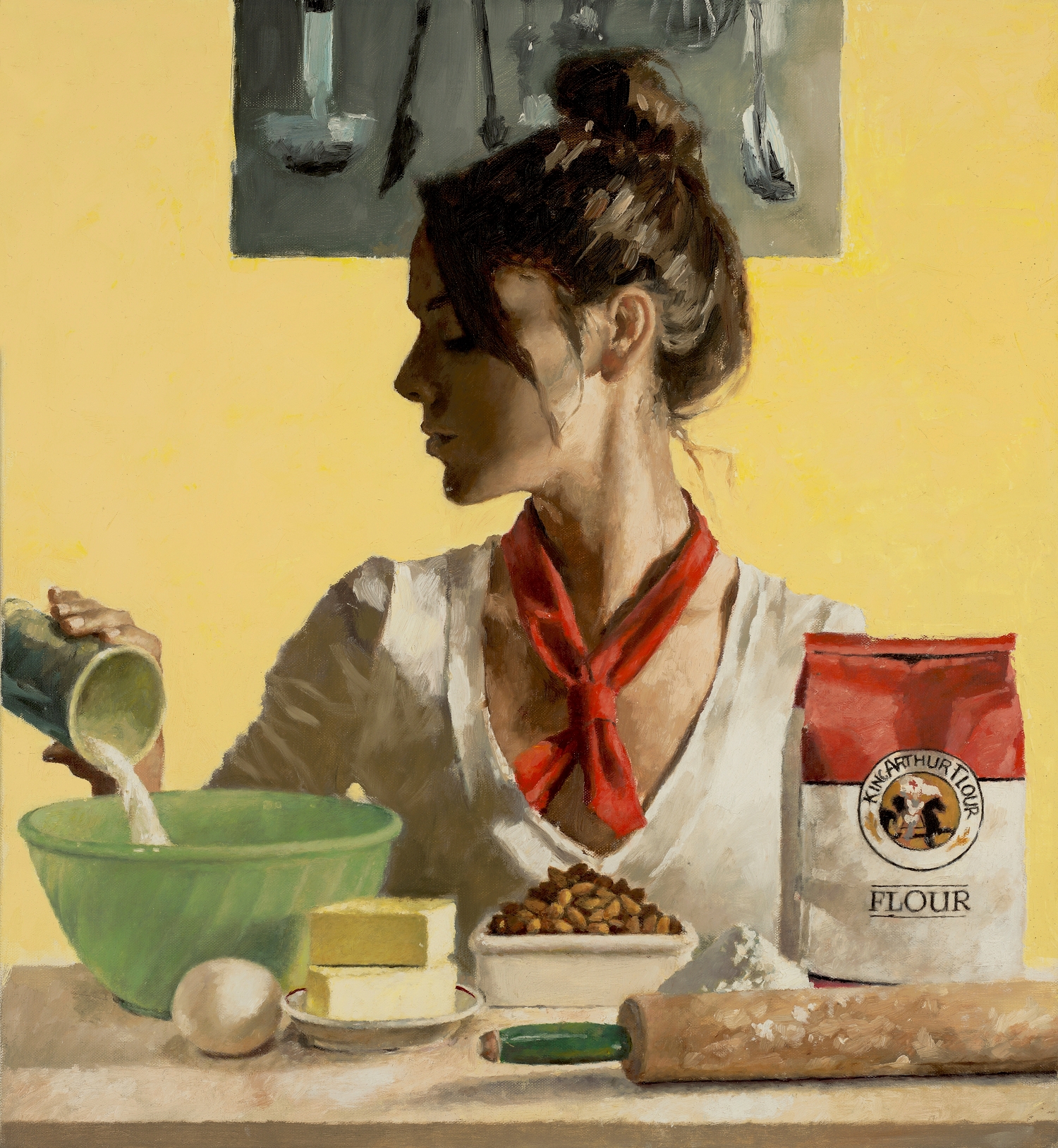 med_Day in the life #3-24_x22_ Oil on Linen Michael Fitzpatrick.jpg