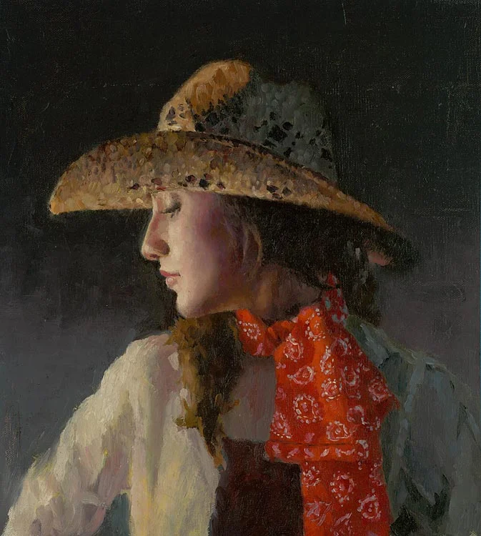 Red Scarf I