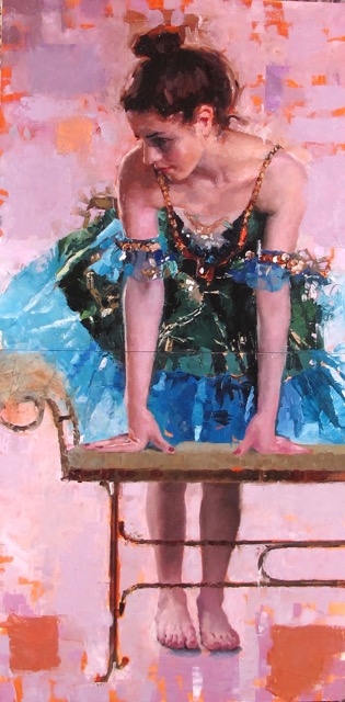 Ballerina Blue Diptych