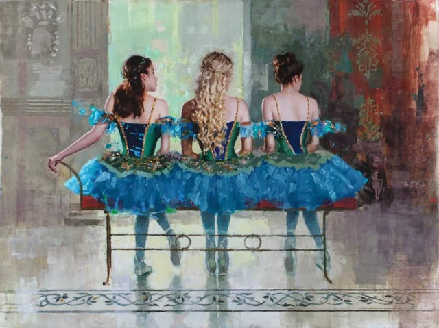 Ballerinas Blue