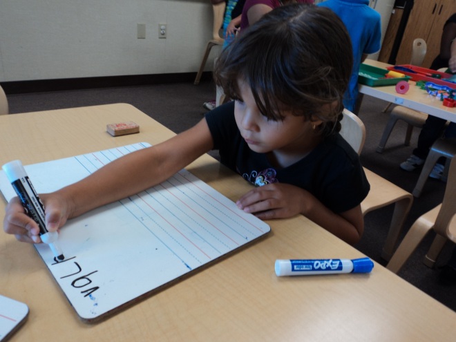 Child Writing