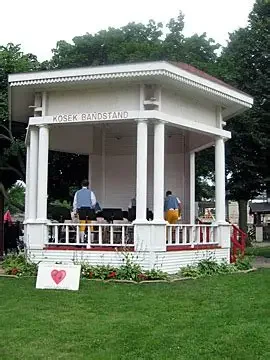 Kosek Bandstand Events in the Village