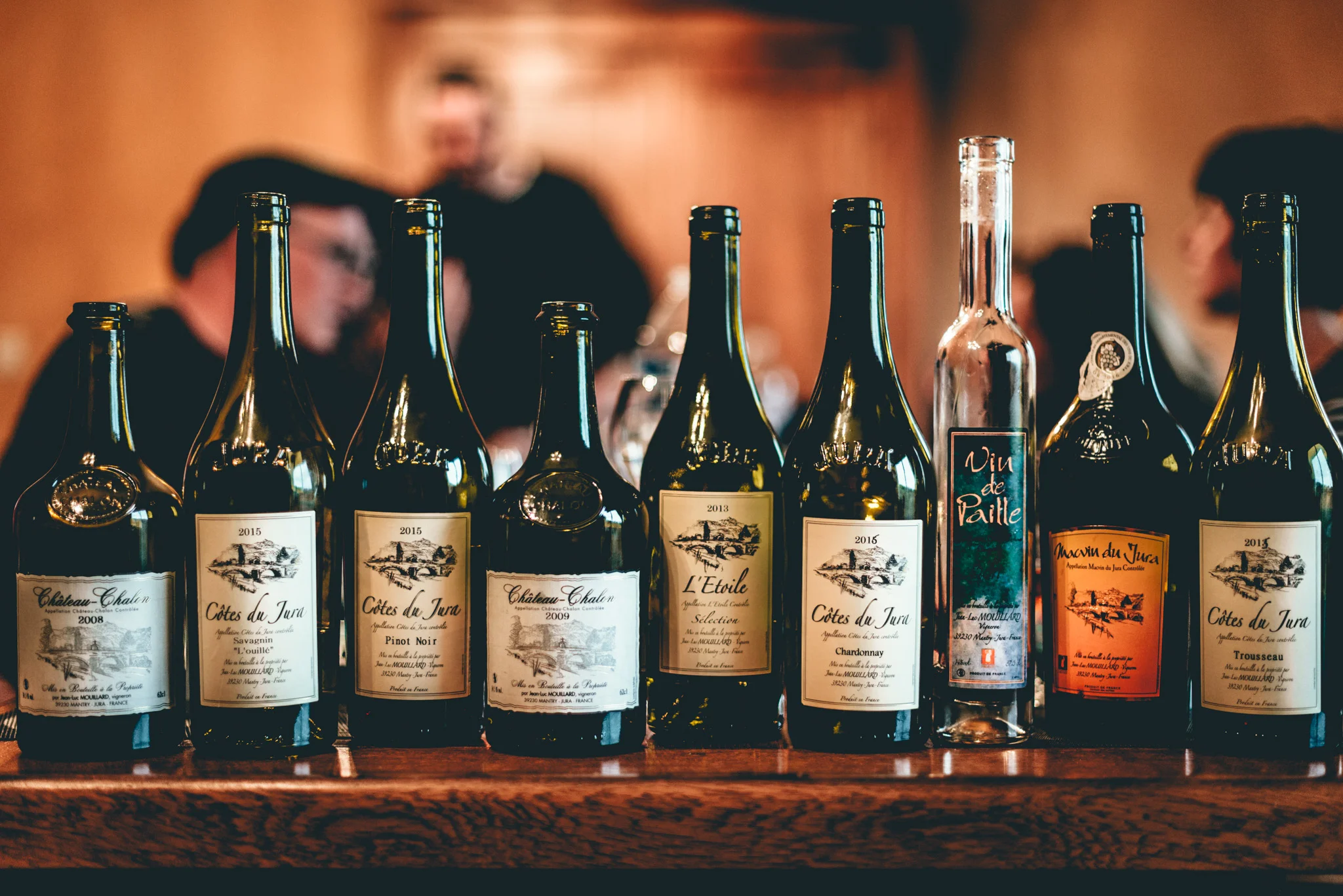 France : Jura : Tasting at Jean-Luc Mouillard