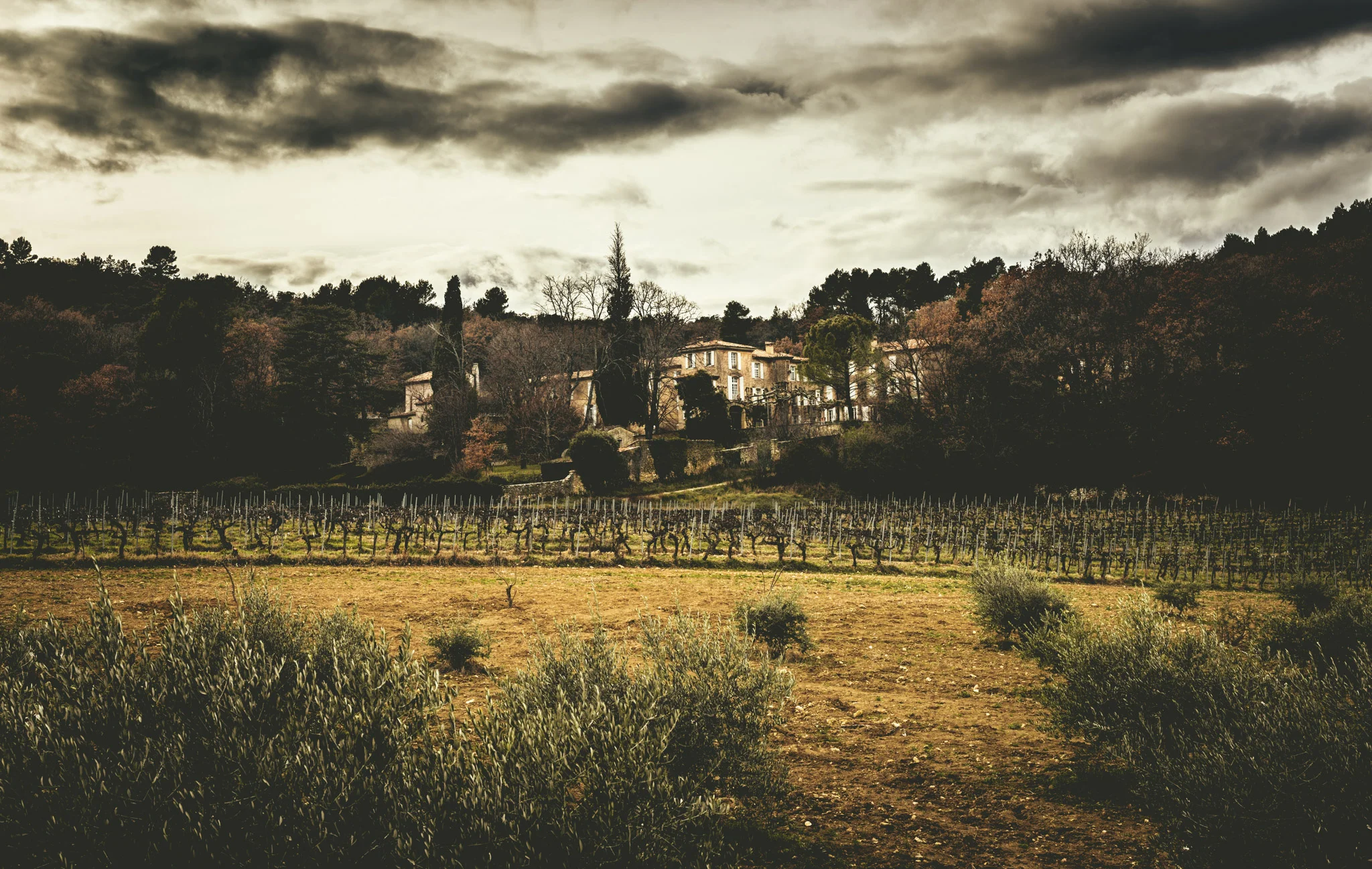 France : Southern Rhone : Chateau Unang in the Cotes du Ventoux