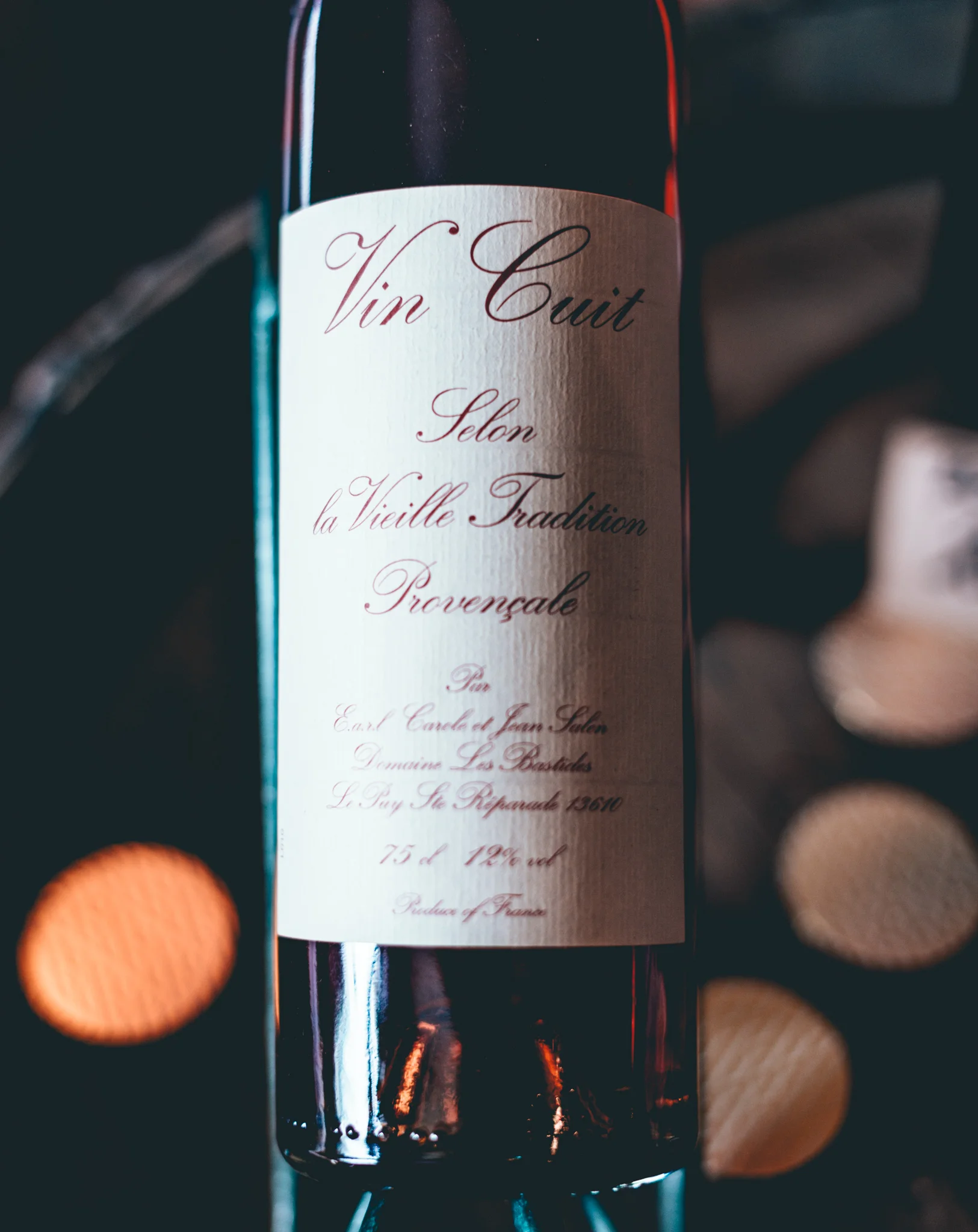 France : Provence : Vin Cuit at Domaine Les Bastides in Coteaux-d'Aix-en-Provence