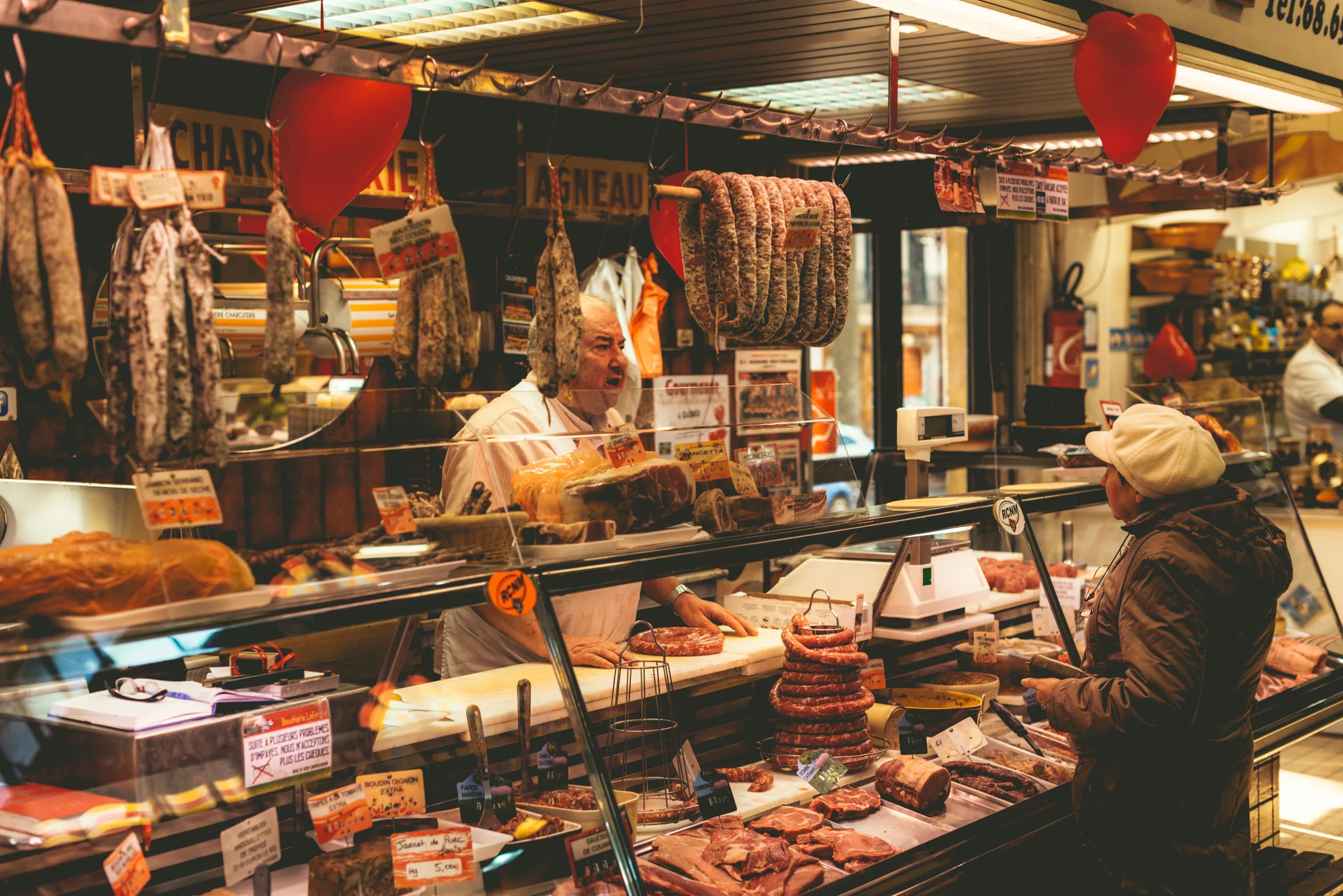 France : Languedoc : Les Halles de Narbonne