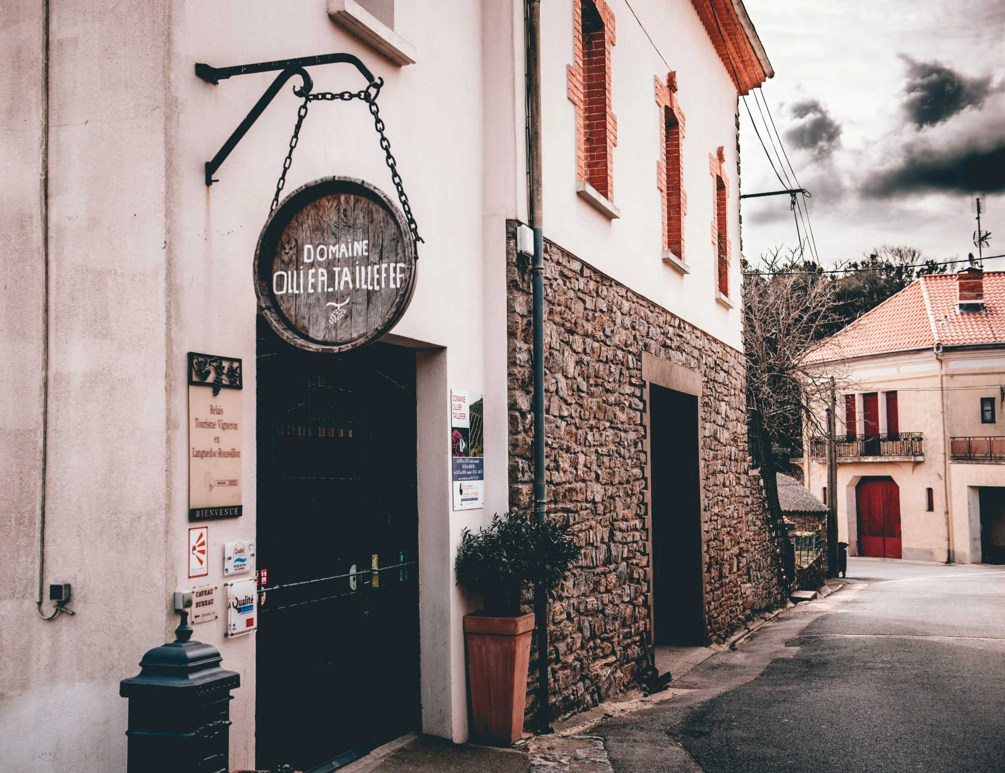 France : Languedoc : Domaine Ollier Taillefer in Faugeres