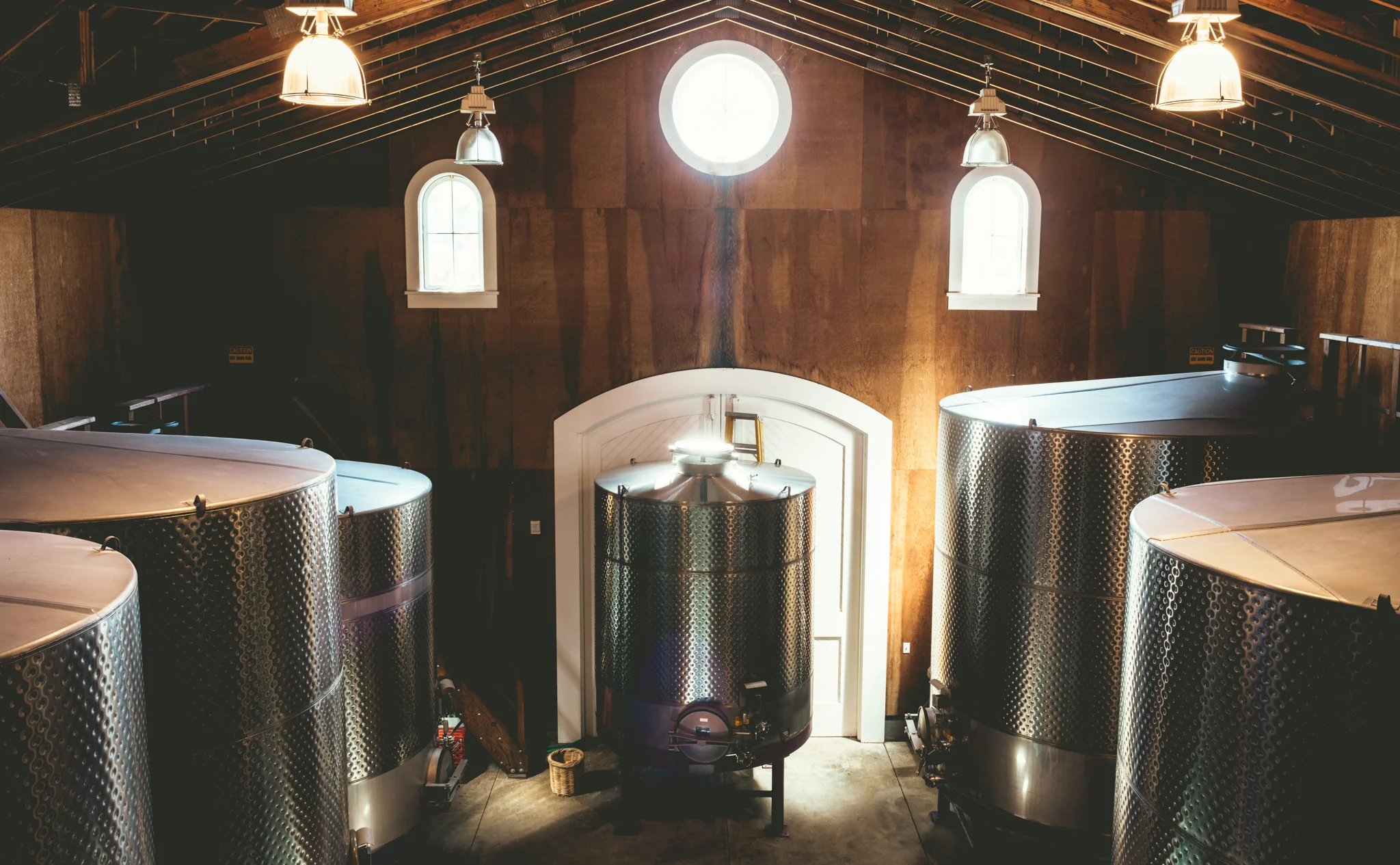 California : Napa Valley : Corison winery in St. Helena