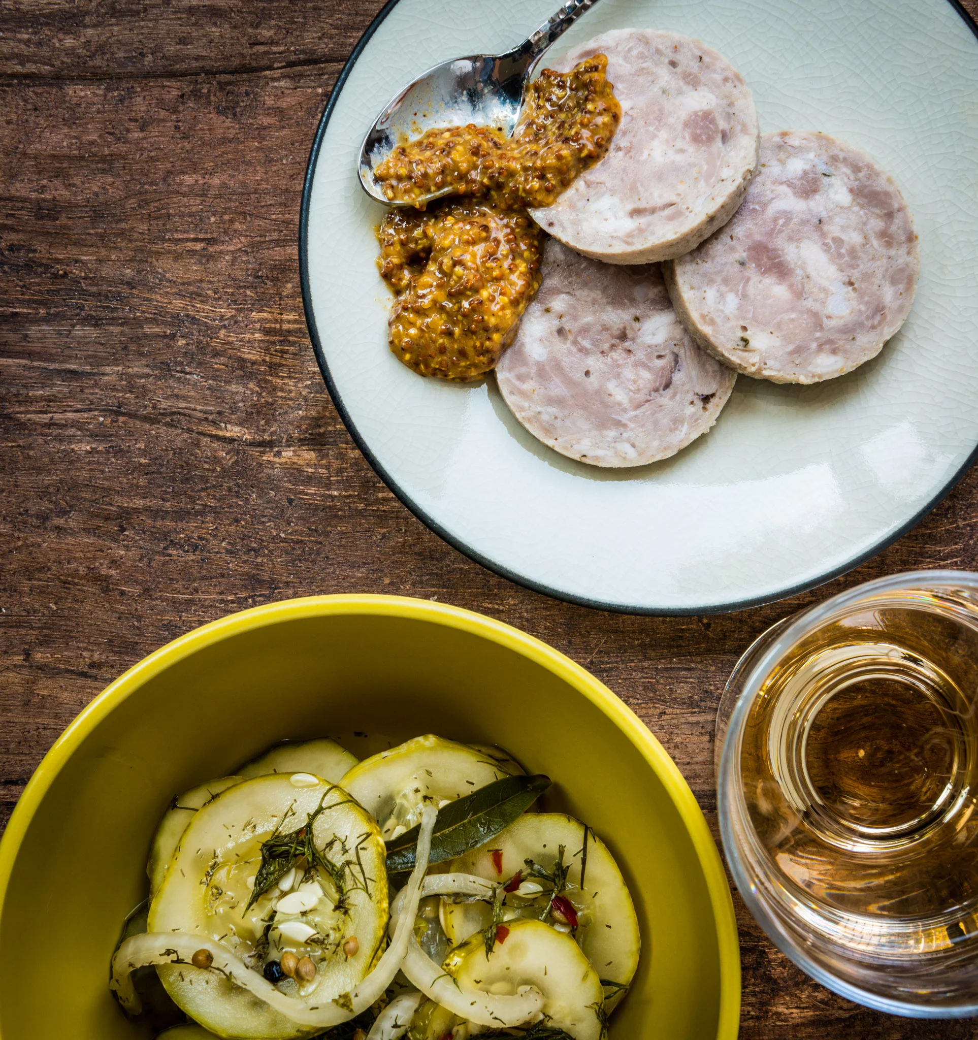In the spirit of Lyon, France : Saucisson, whole grain mustard, homemade dill pickles : Paired with Chateau de Lavernette's sparkling Gamay Blanc de Noirs Brut, also great with whites from Alsace, reds from Beaujolais, Chinon and the
Normal
0
false
false
false
EN-US
JA
X-NONE
/* Style Definitions */
table.MsoNormalTable
{mso-style-name:"Table Normal";
mso-tstyle-rowband-size:0;
mso-tstyle-colband-size:0;
mso-style-noshow:yes;
mso-style-priority:99;
mso-style-parent:"";
mso-padding-alt:0in 5.4pt 0in 5.4pt;
mso-para-margin:0in;
mso-para-margin-bottom:.0001pt;
mso-pagination:widow-orphan;
font-size:12.0pt;
font-family:Cambria;
mso-ascii-font-family:Cambria;
mso-ascii-theme-font:minor-latin;
mso-hansi-font-family:Cambria;
mso-hansi-theme-font:minor-latin;}
Côtes du Rhône