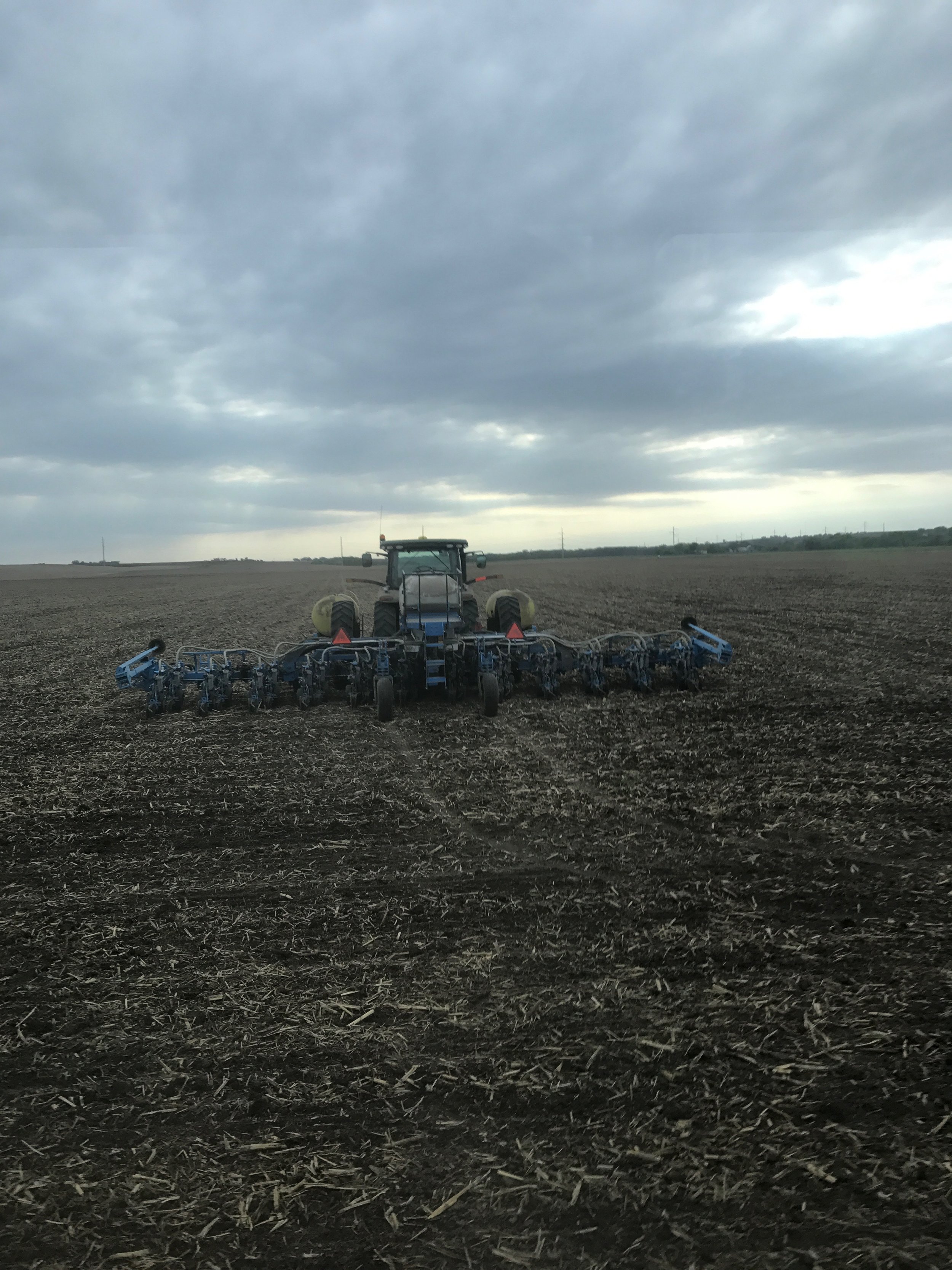 Equipment used for precision planting by Ryan and June Loseke.