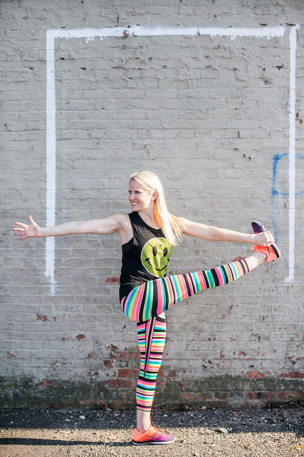 Mandy Enright: leggings game STRONG.