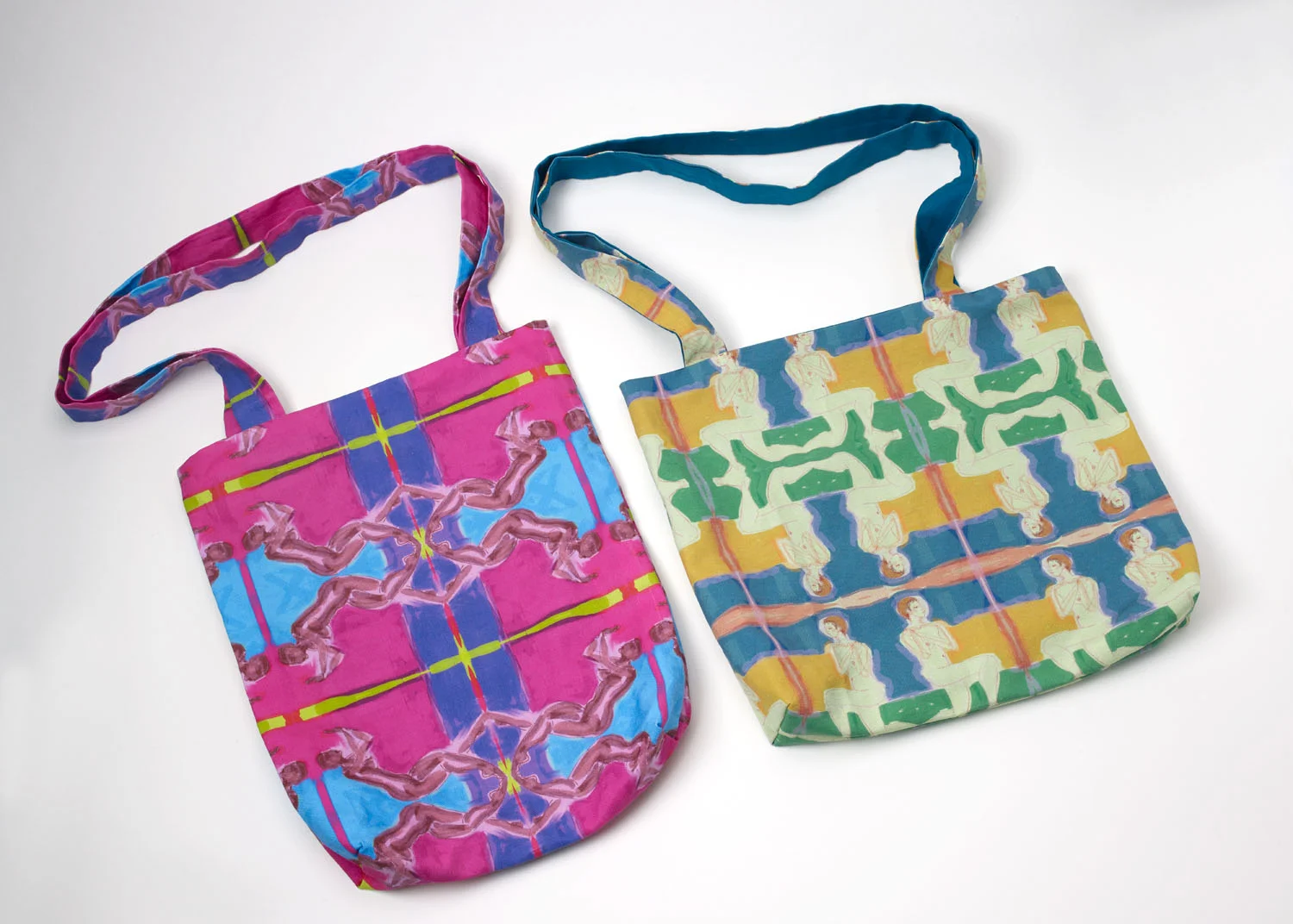 Carry-All Art Fabric Bags