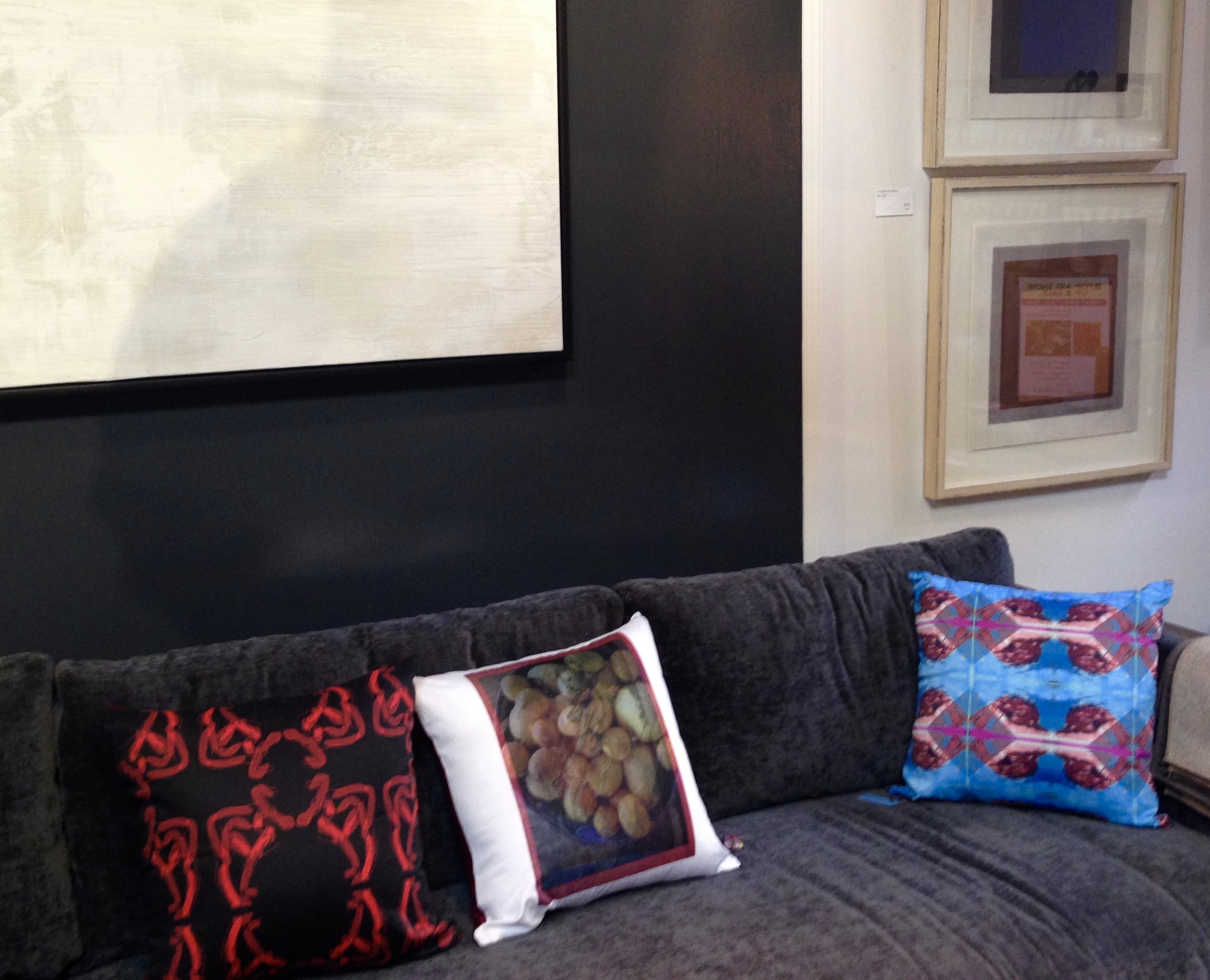 These are a few of my new art pillows. You can custom order at my online store.