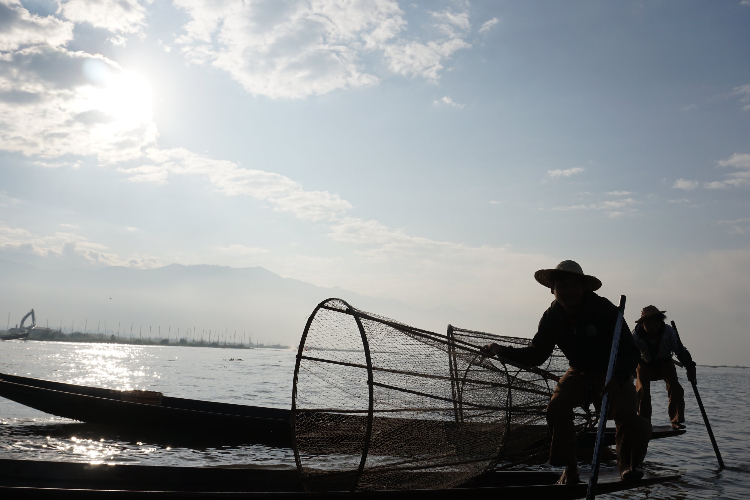 Fisherman on Inle Lake