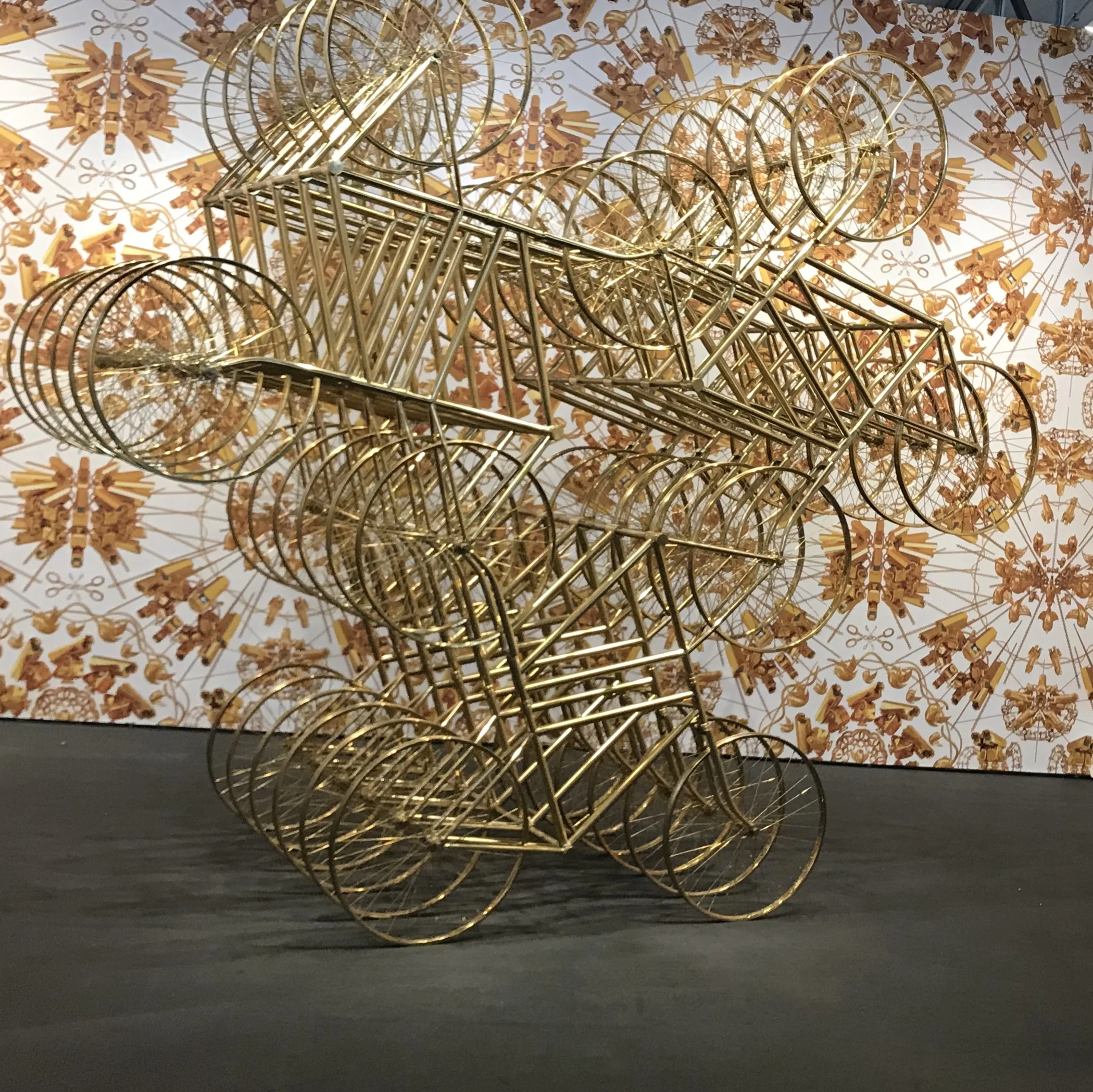 A FOG installation that was popular with the photographers.