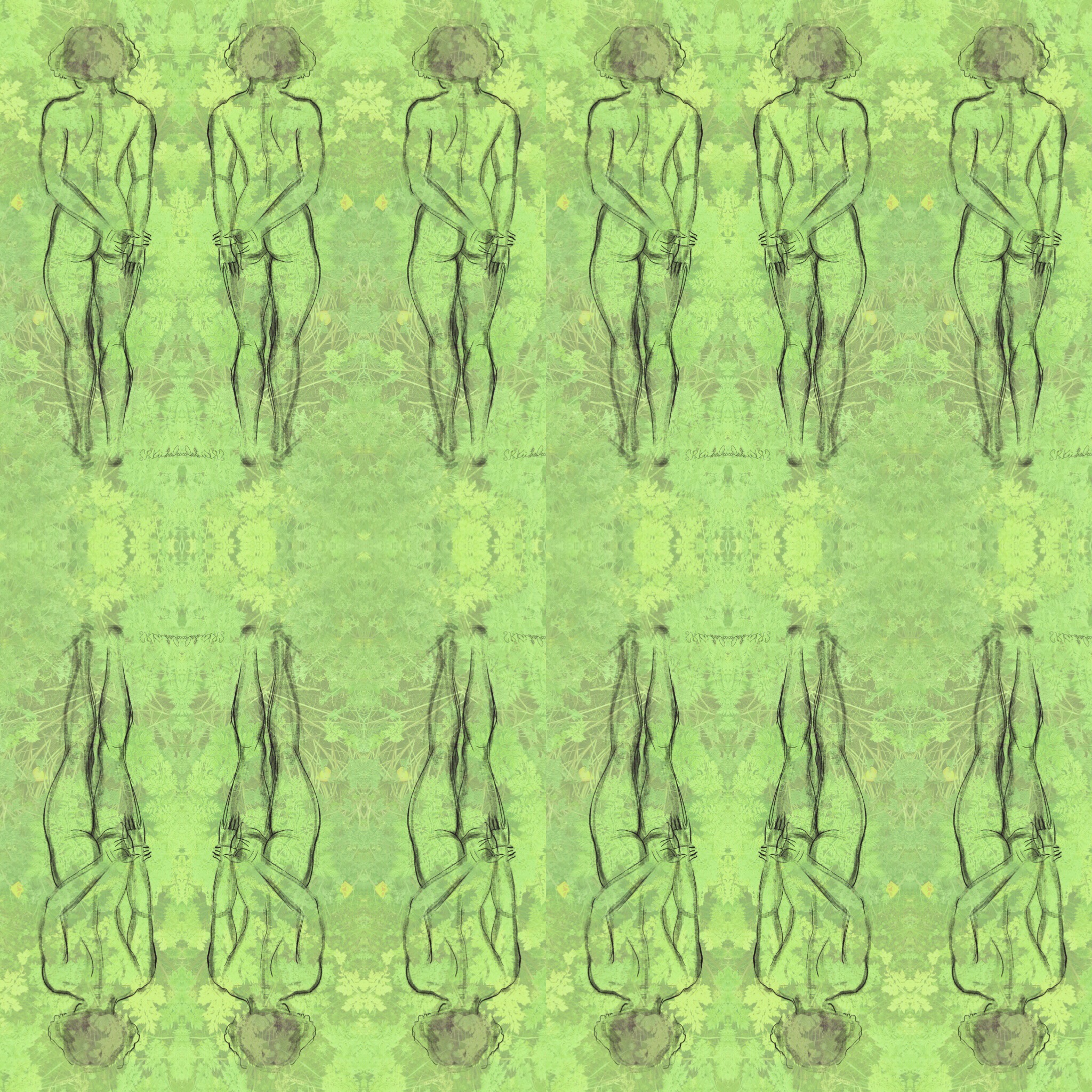 This version becomes a pattern collage