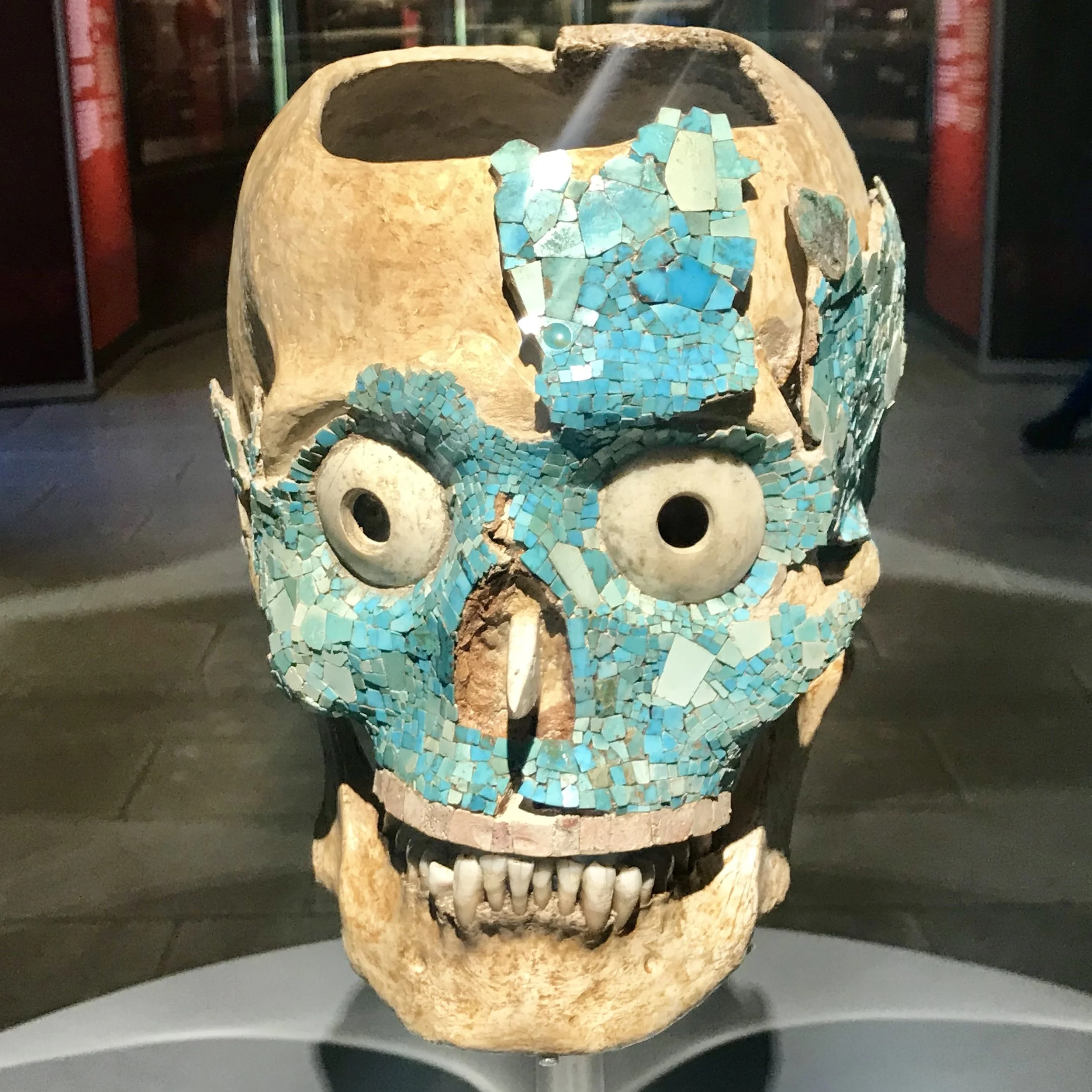 Ancient gem-encrusted skulls make for some lovely art.