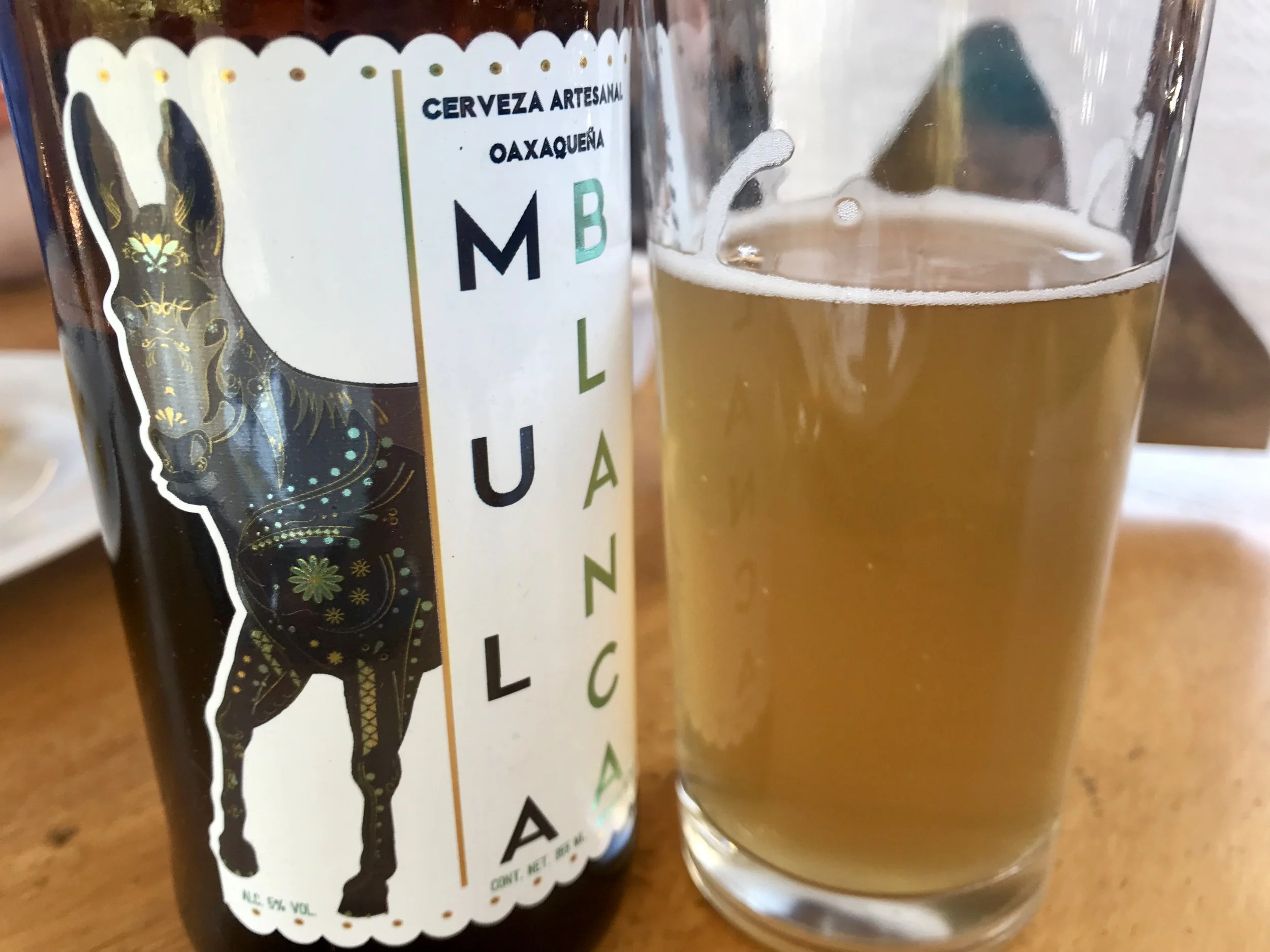 We tried a lot of excellent local craft beers. This one has a great label although the style is not my favorite variety.