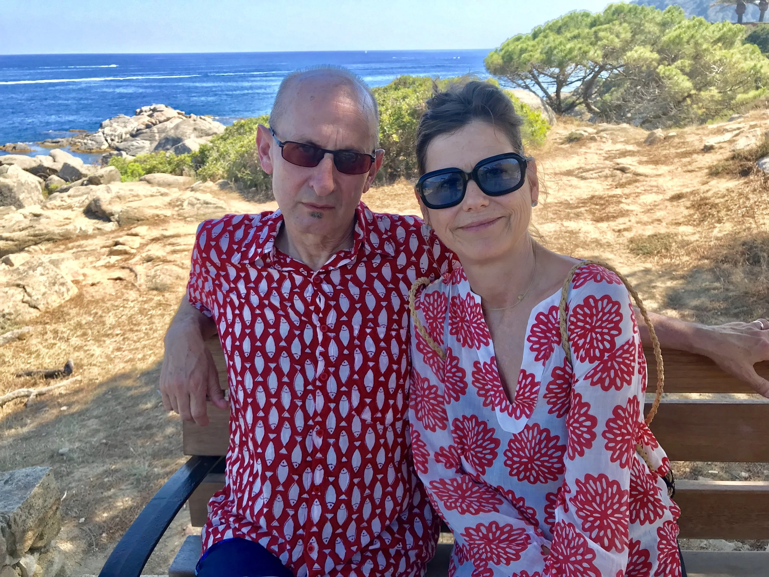 Jack & Karen on the coast trail.