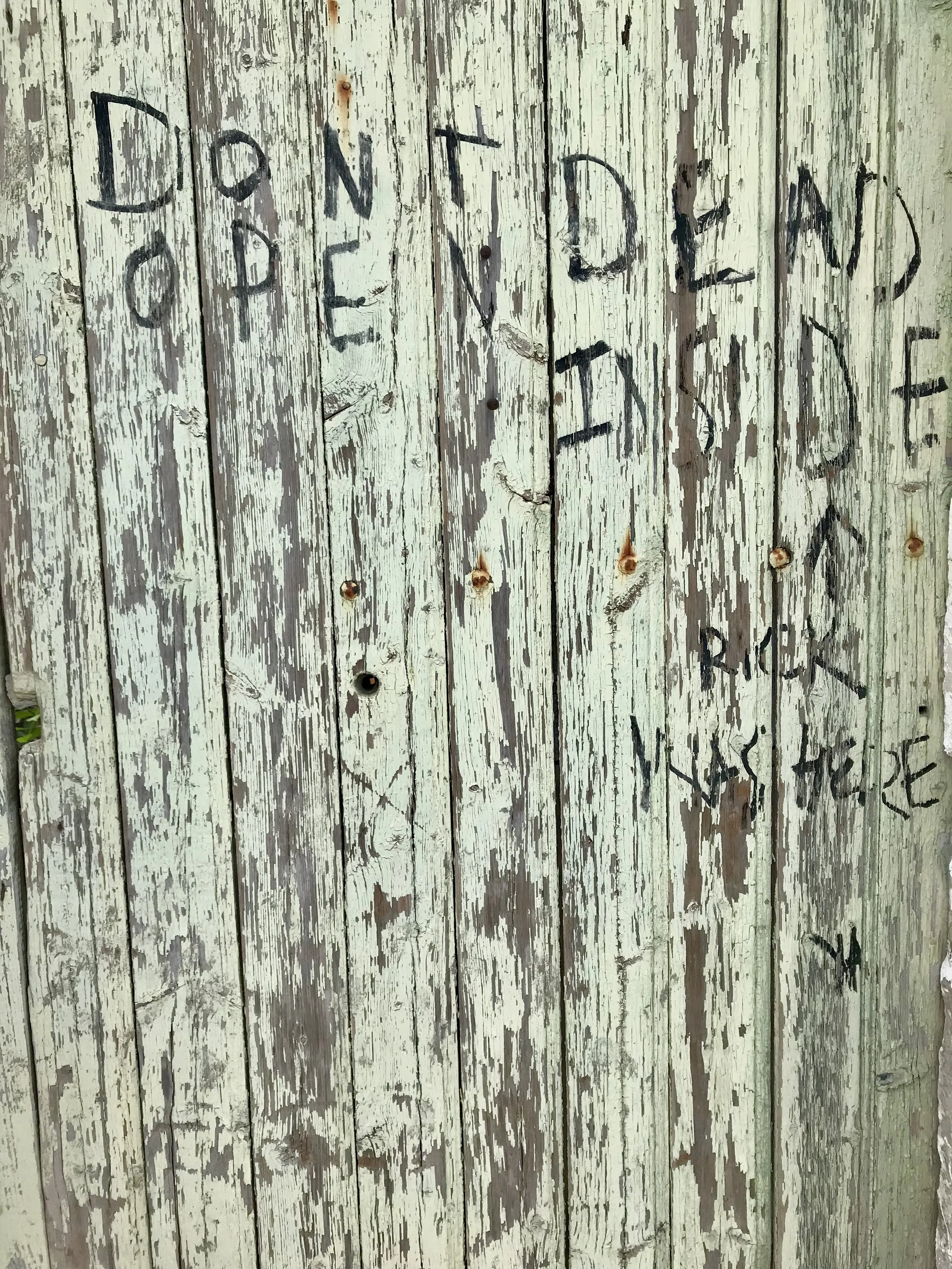 Frightening message