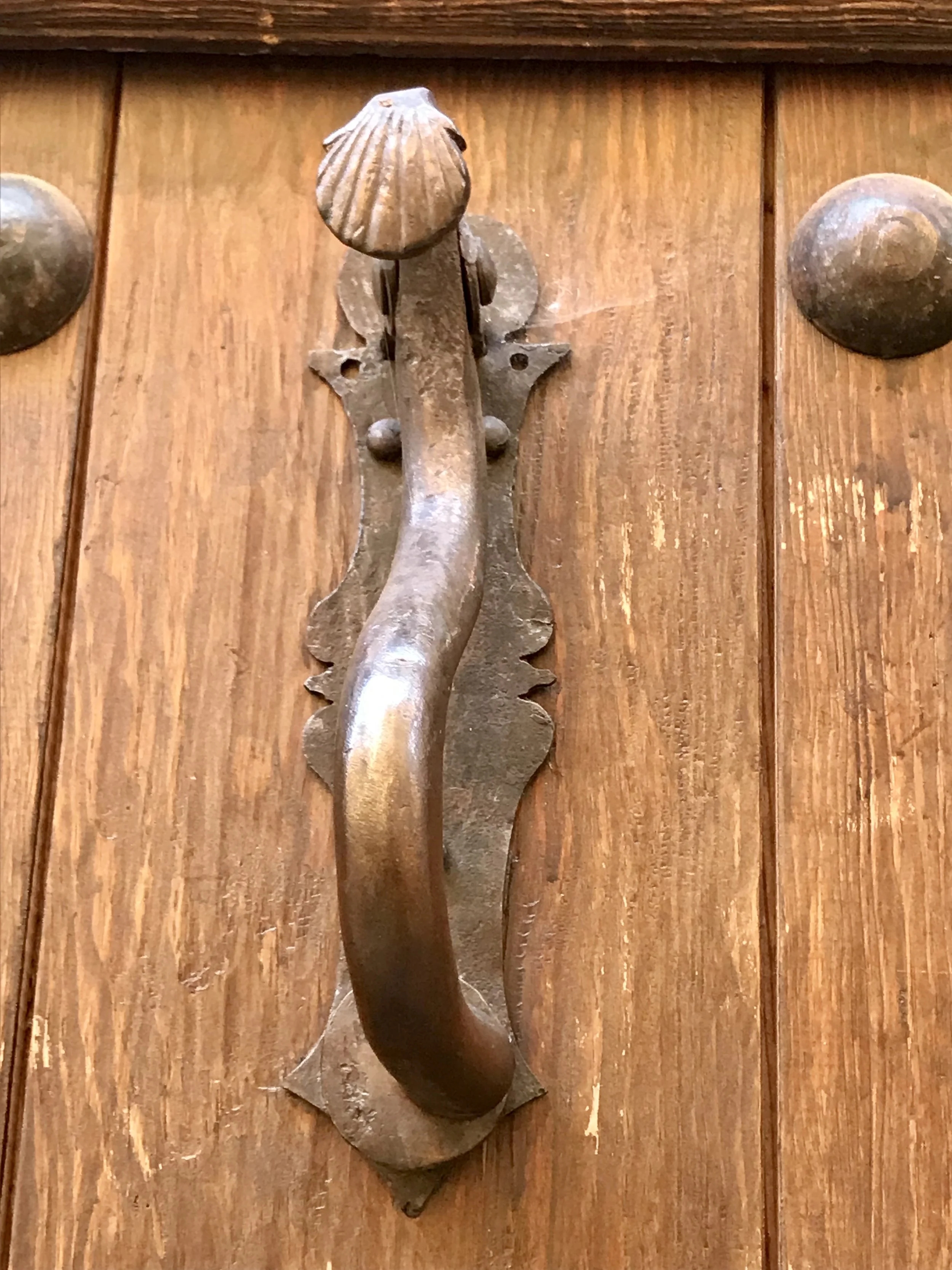 When you see the scallop shell you know you’re on the Pilgrim’s Trail.