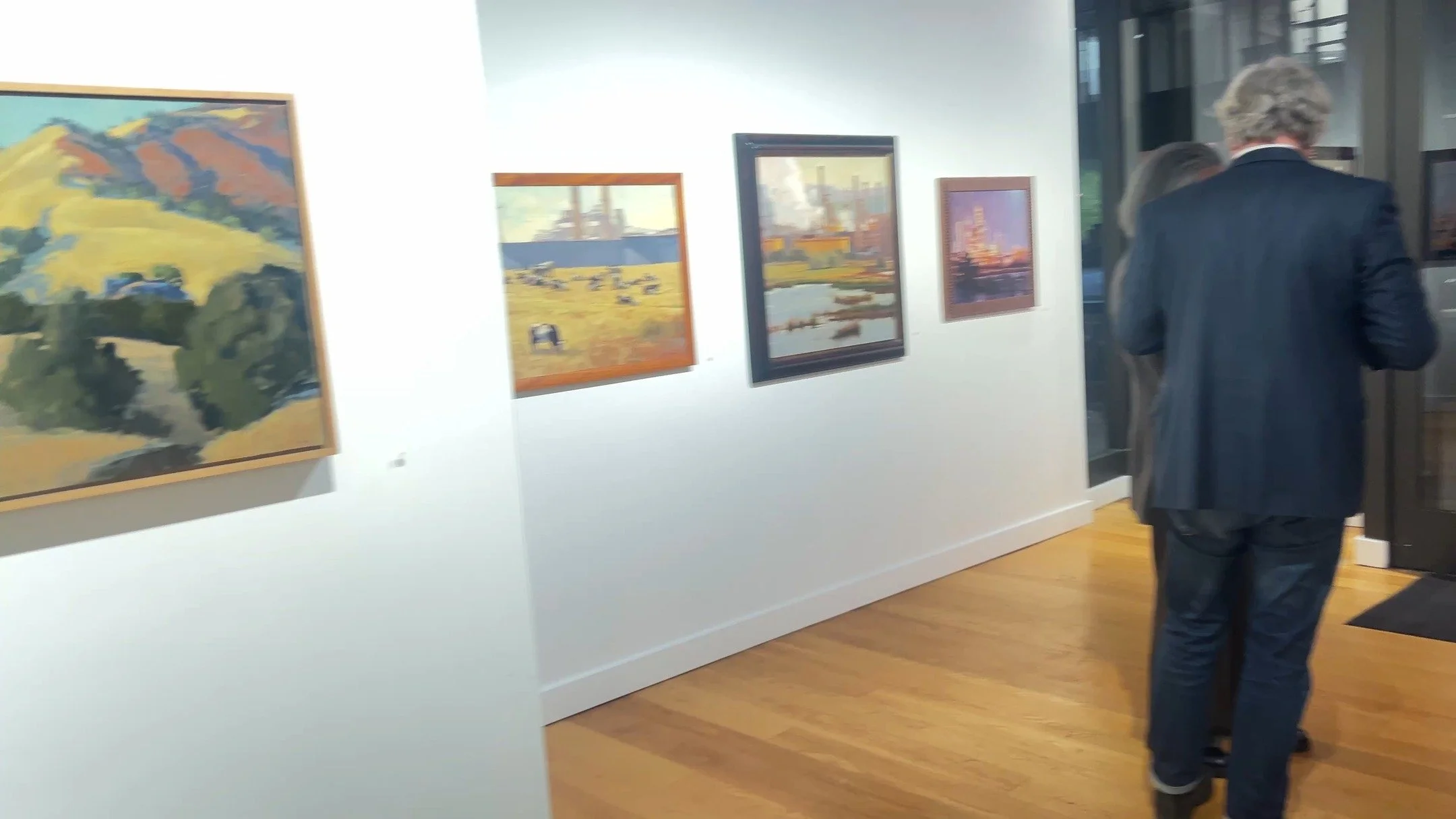 Wow, we had such a fantastic opening of Randall Sexton's solo retrospective show at Wessling Contemporary last night. I so appreciate everyone who showed up for an emotional and beautiful experience. Likely this is Randy's last big solo show and it's