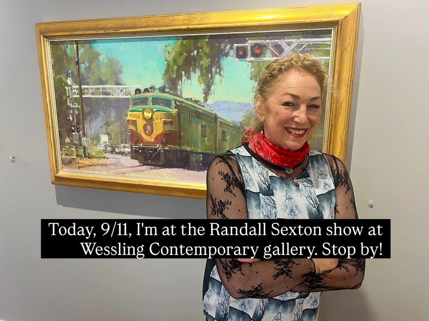The new gallery is located downtown at 39 Grant Ave btw Geary and Market. 
Don't miss this beautiful and important show of over 30 of Randy's paintings from the 1990s to 2023. We're doing a curator's talk on 9/21 at 3pm. 
#sfartscene #sfartistslife #