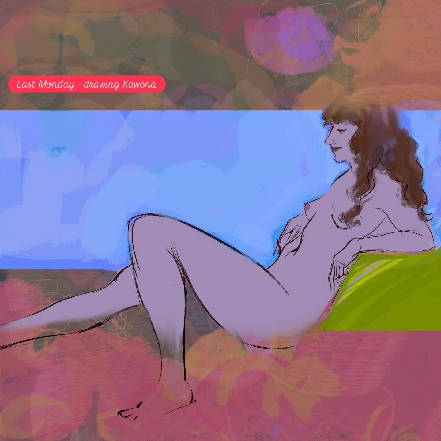 Every week I get to draw a talented art model with my group. What a life&hellip;
#lifedrawing #figuredrawing #drawing #sfartscene #drawinggroup